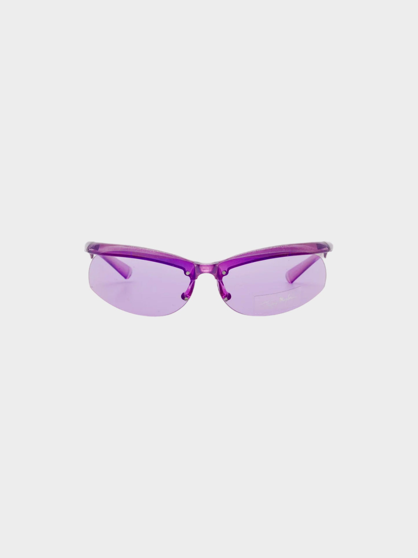 Thierry Mugler FW 2001 Purple Acetate Sunglasses