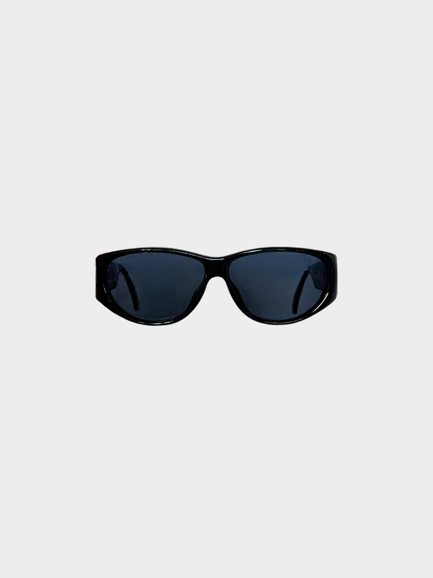 Christian Dior 2000s Black and Gold Cannage Quilt Sunglasses