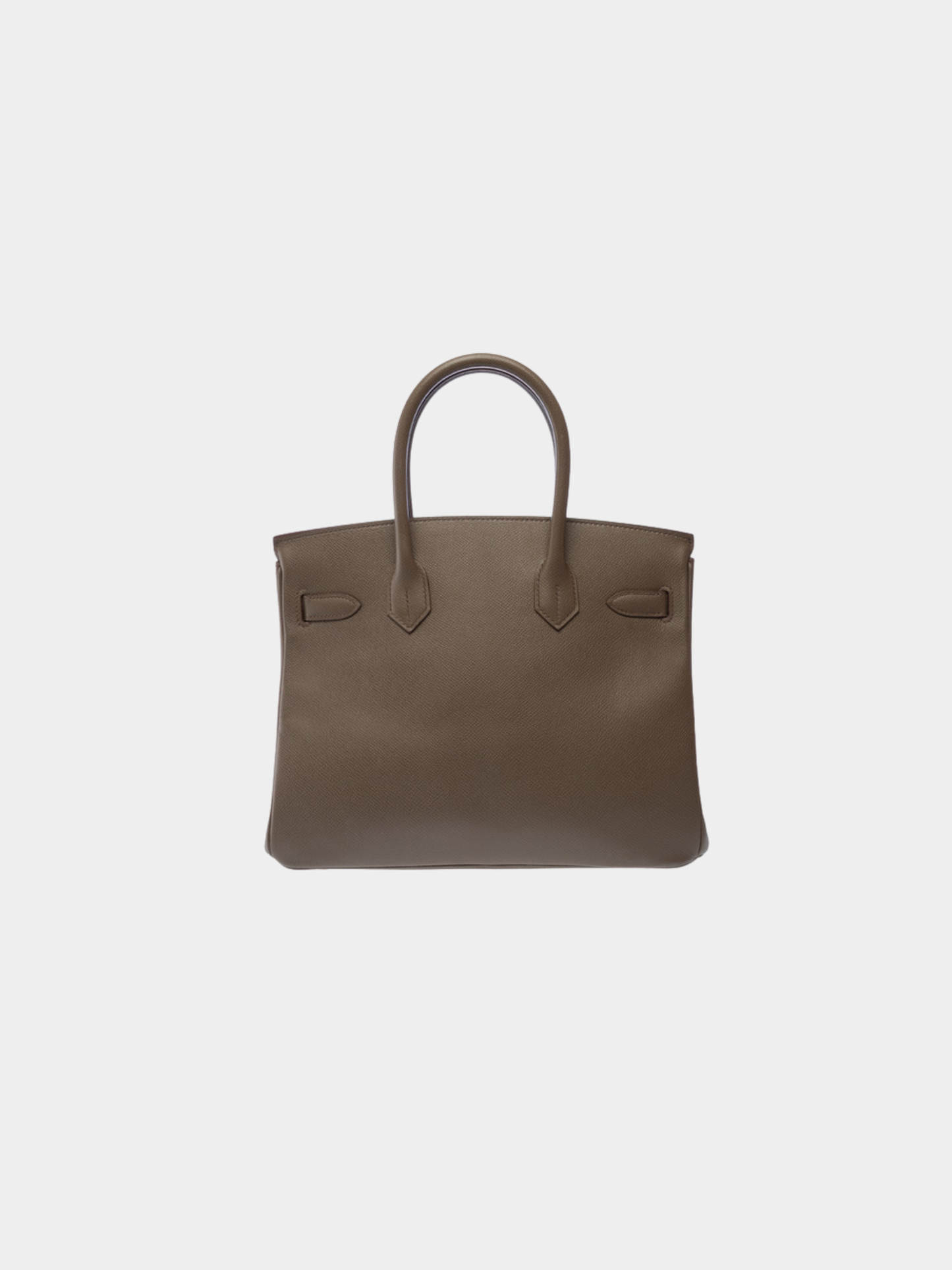 Hermès 2010s Gray Epsom Birkin 30 Bag