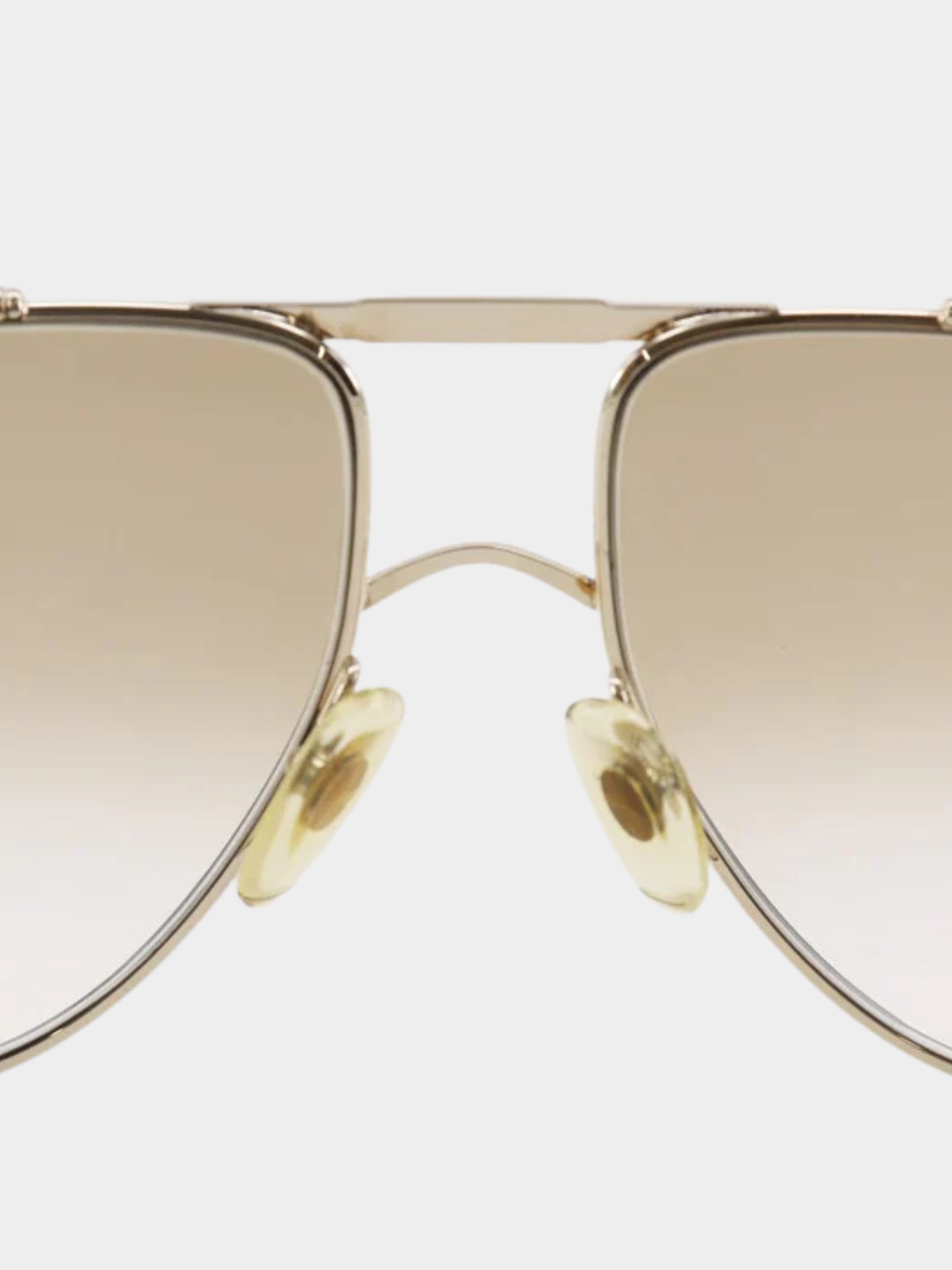 Christian Dior 1980s Gold Plated Teardrop Sunglasses 2248