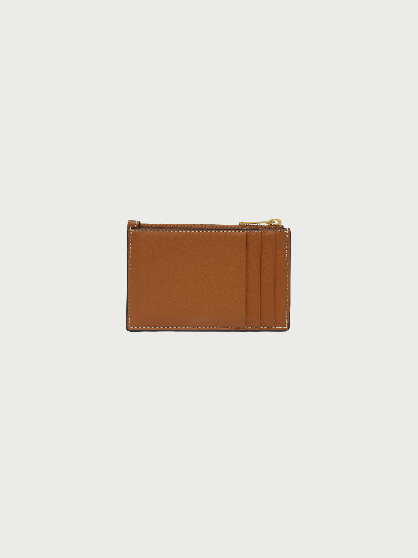Celine 2020s Brown Leather Triomphe Fragment Case