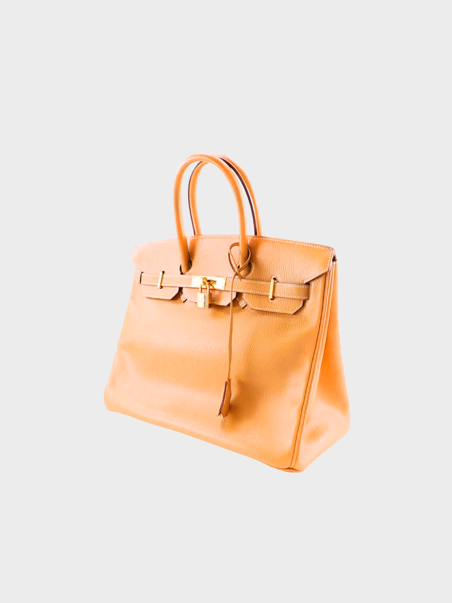 Hermès 2000 Brown Ardennes Gold Hardware Birkin 35