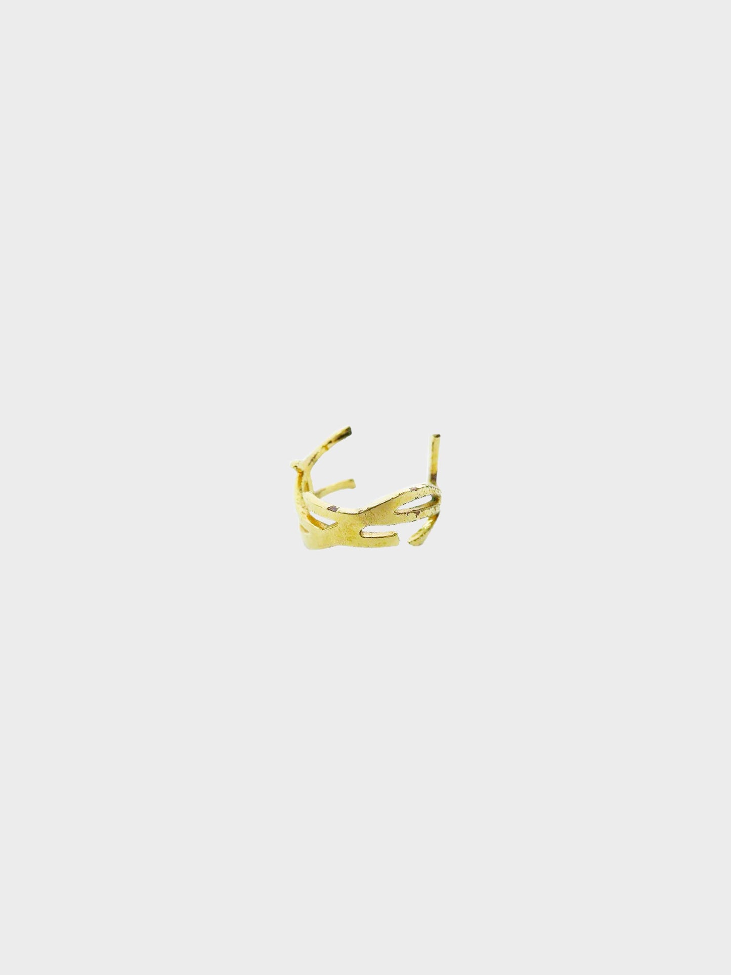 Yves Saint Laurent 2020s Gold Opyum Twist Ring