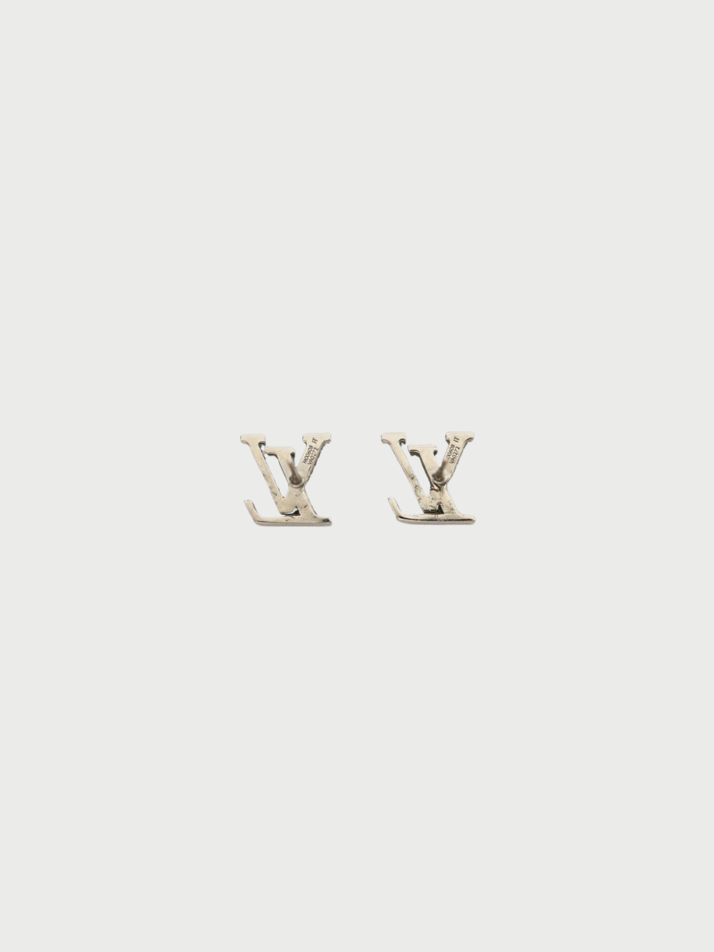 Louis Vuitton 2010s LV Iconic Strass Silver Rhinestone Earrings