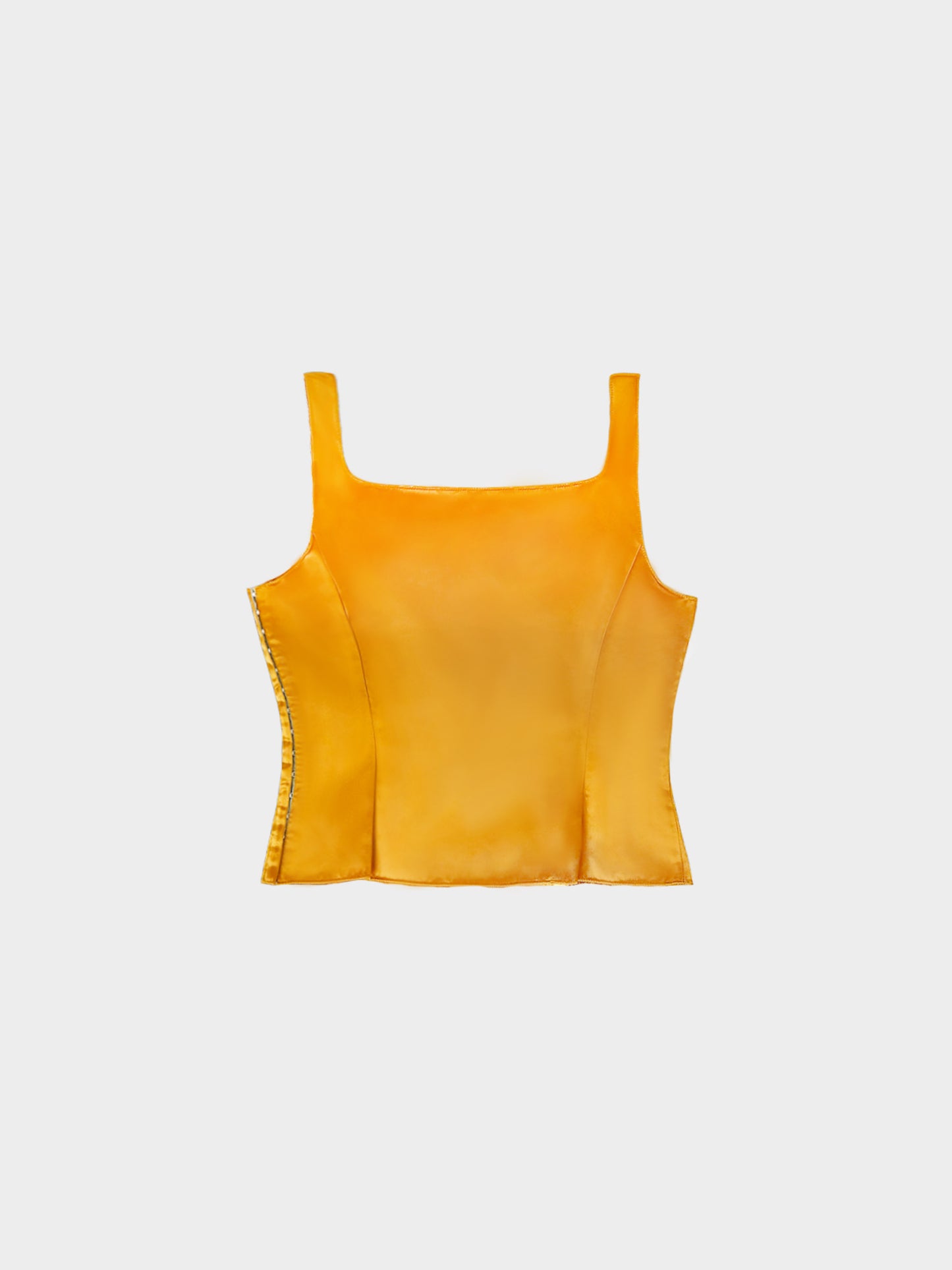 Miu Miu SS 1998 Gold Silk Satin Corset