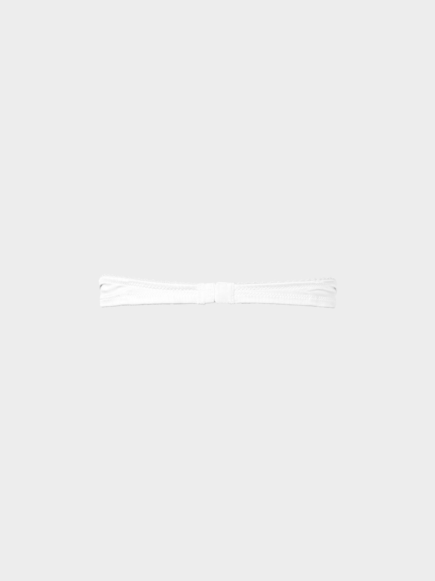 Dolce and Gabbana 2000s White Silk Strapless Bra