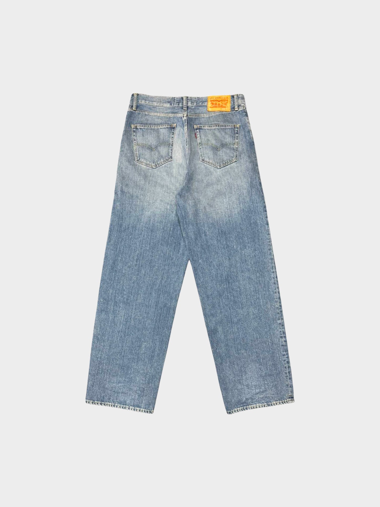 Junya Watanabe x Levi's FW 2022 Faded Denim Wide Leg Pants