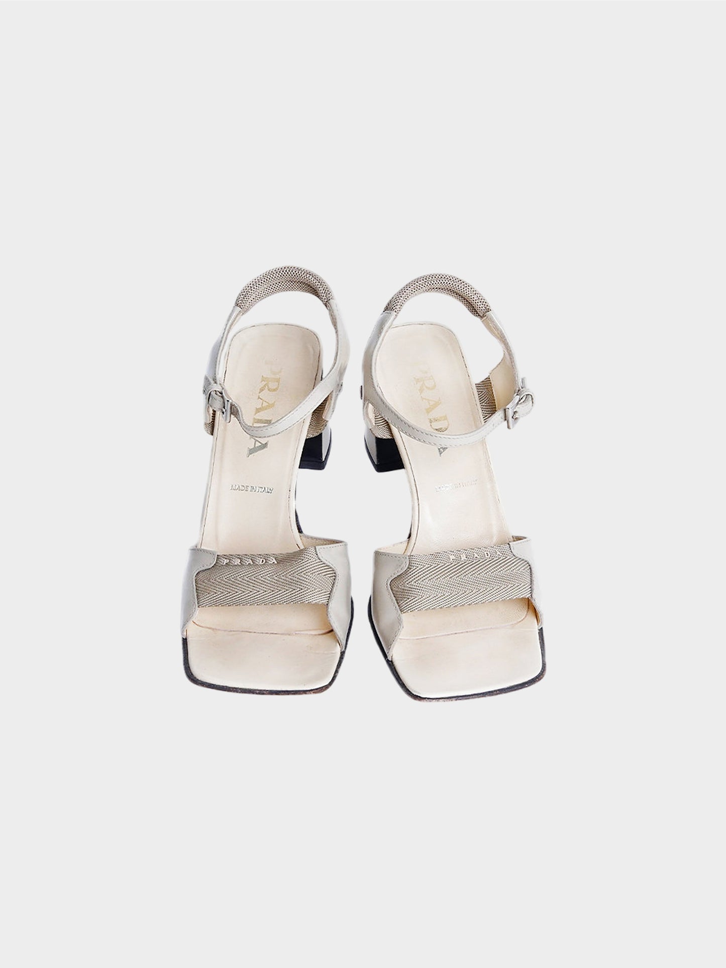 Prada 1999 Light Taupe Heels