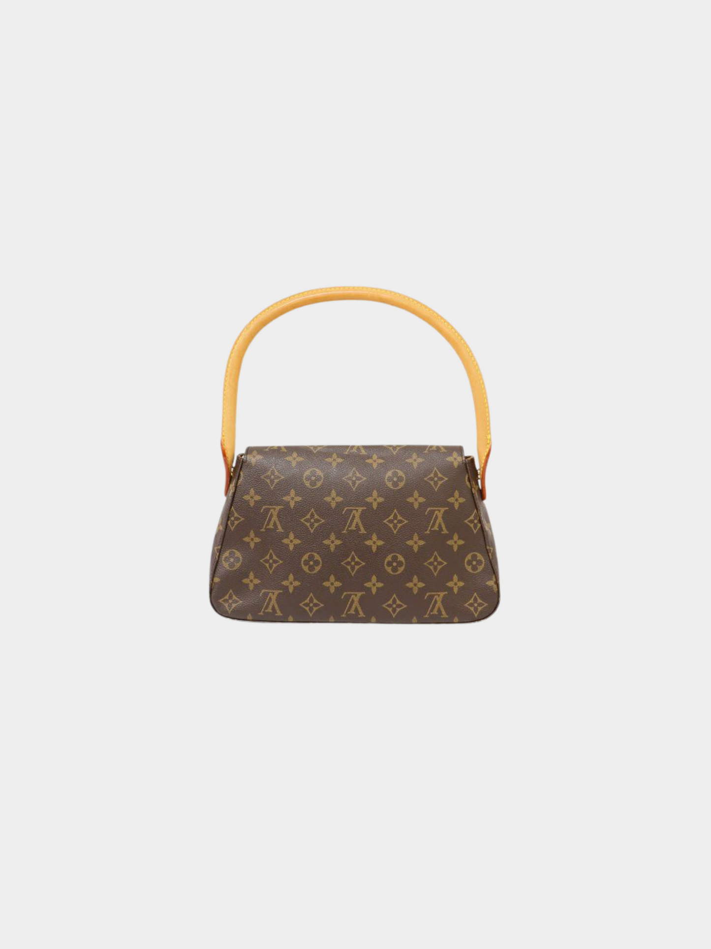 Louis Vuitton 2000s Brown Monogram Mini Looping Bag