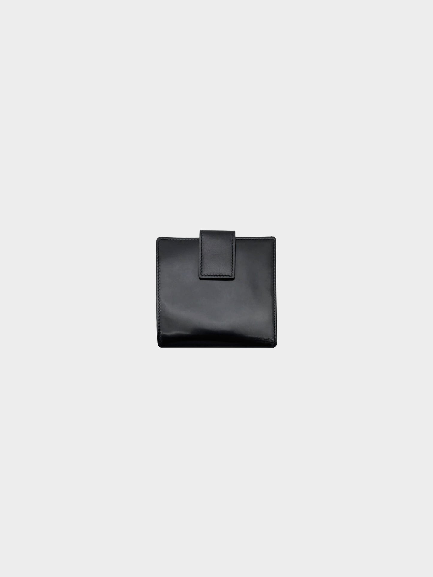 Christian Dior 2000s Hardcore Black Folio Wallet