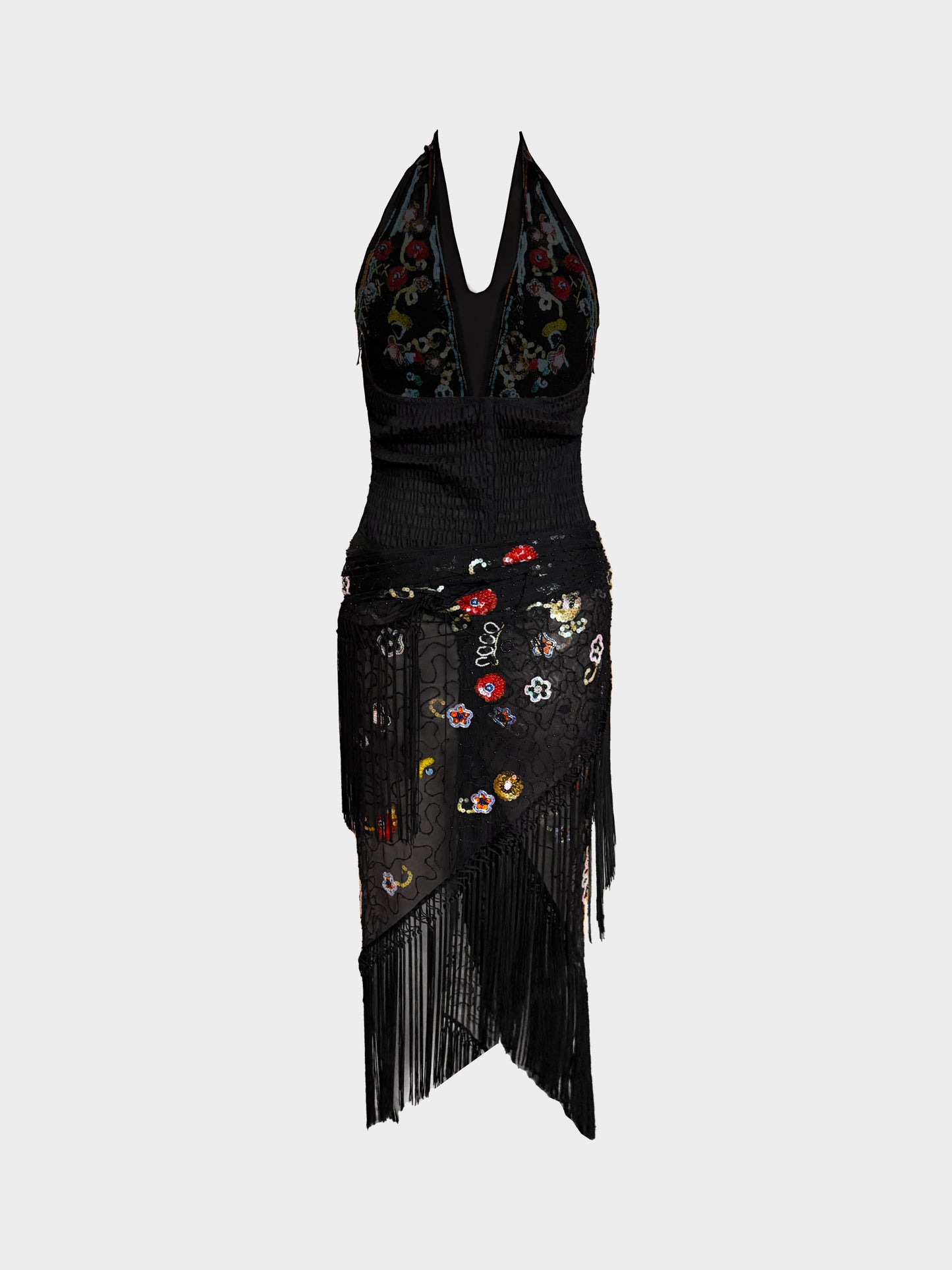 La Perla 1990s Embellished Ensemble with Top and Scarf