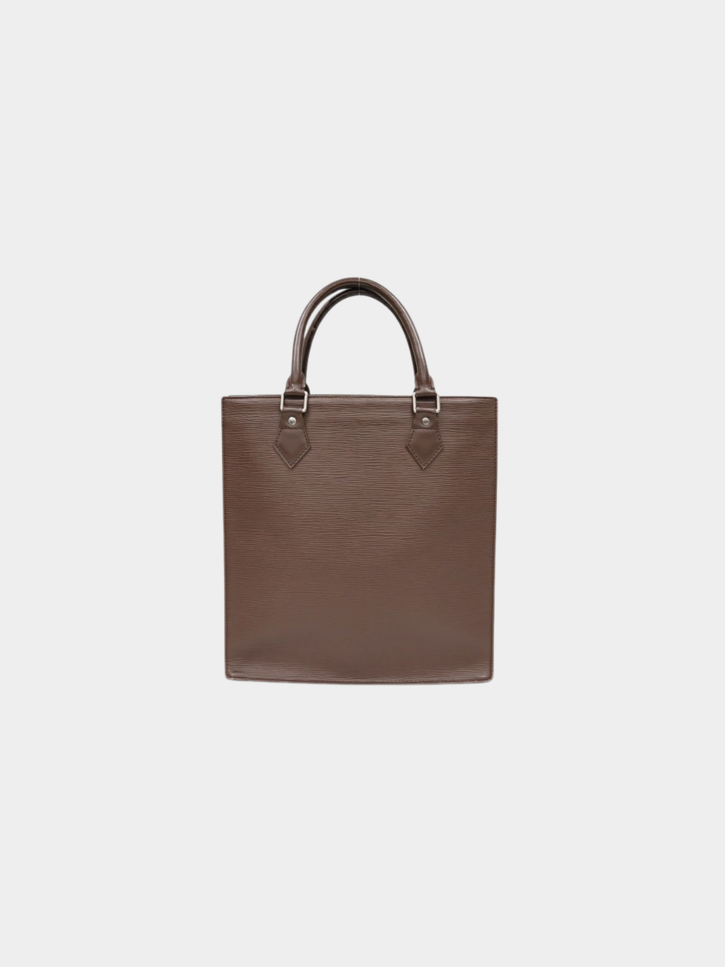 Louis Vuitton 2000s Mocha Epi Sac Plat Tote Bag