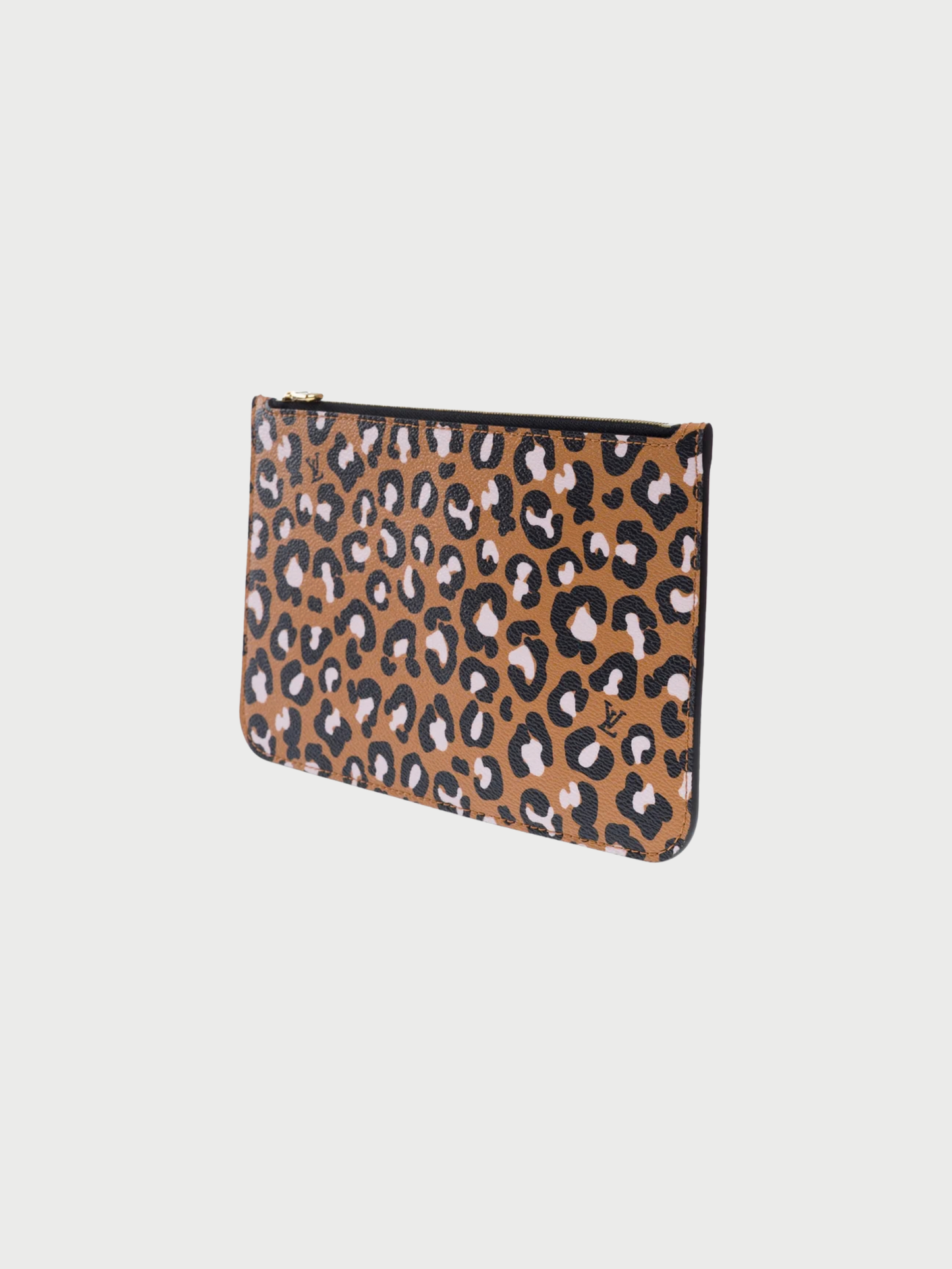 Louis Vuitton 2021 Brown Canvas Wild At Heart Pochette