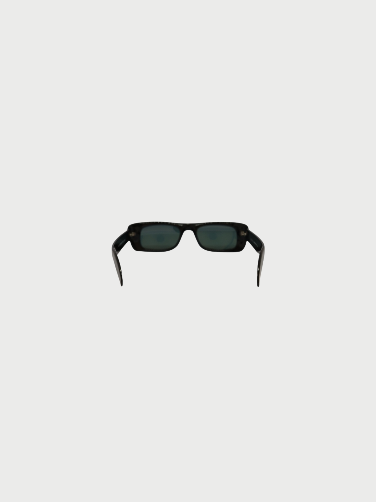 Gucci 2000s Black Plastic Logo Sunglasses