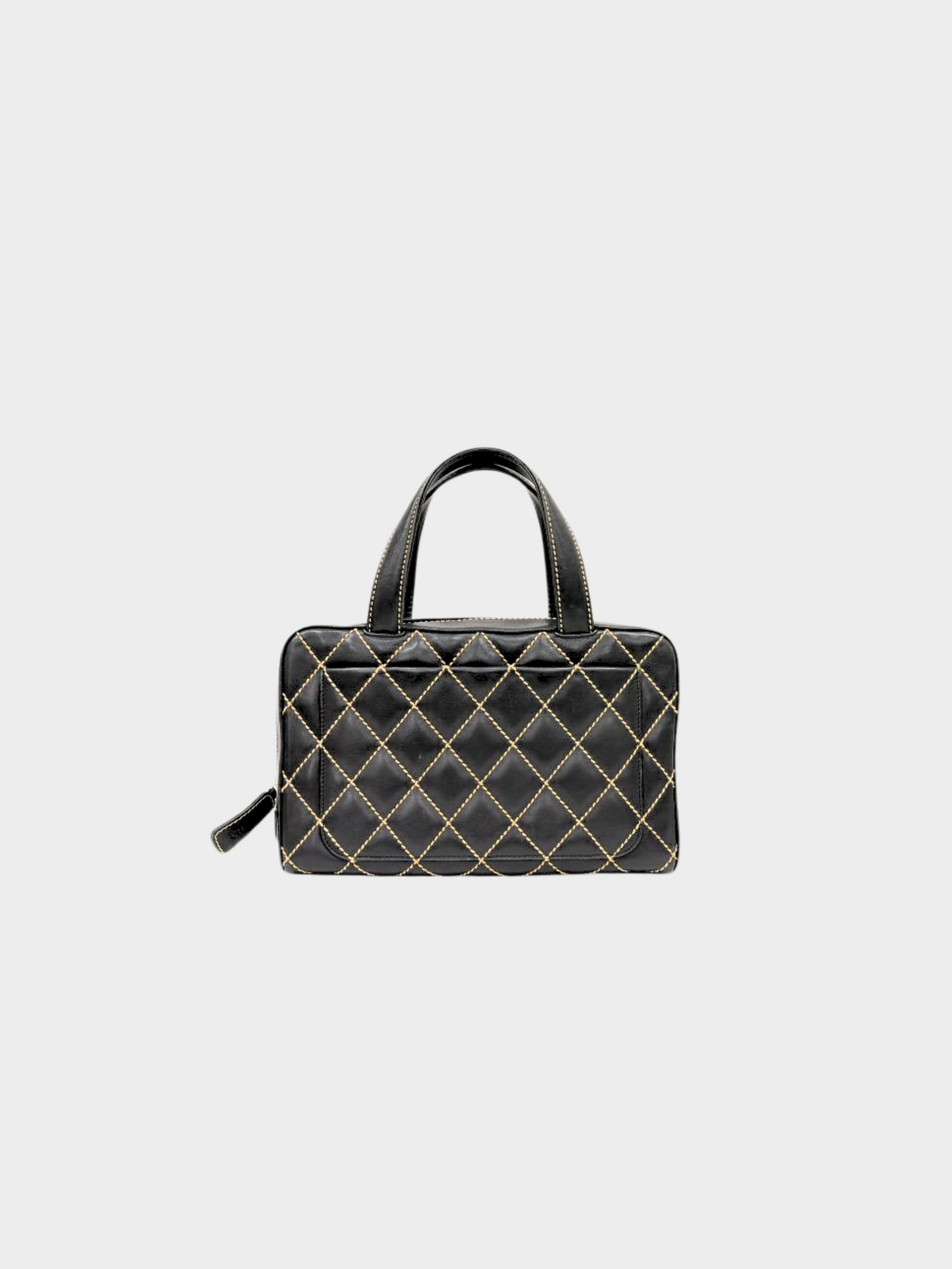 Chanel 2001 Black Wild Stitch Bag