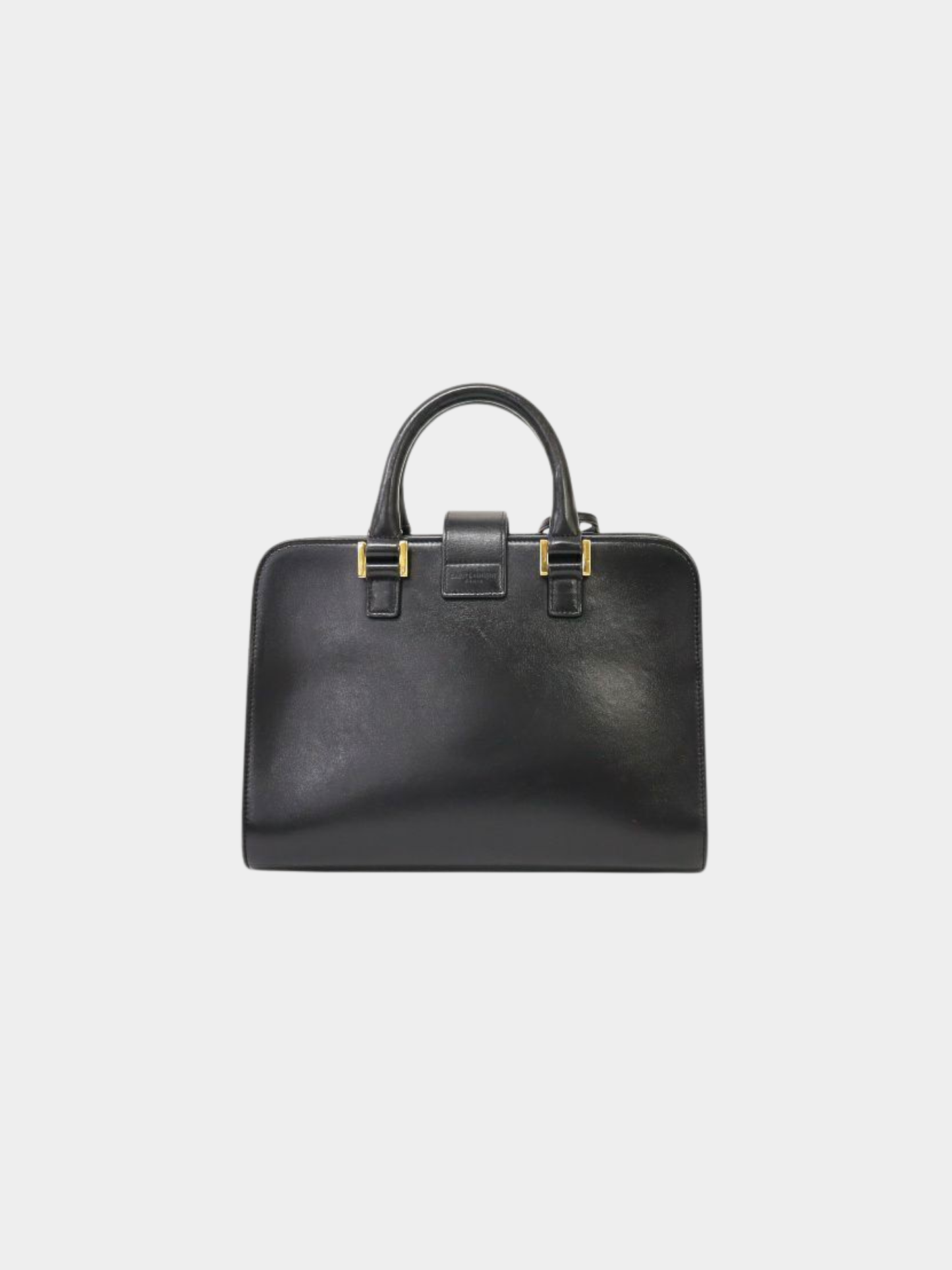 Yves Saint Laurent 2010s Black Baby Cabas Bag