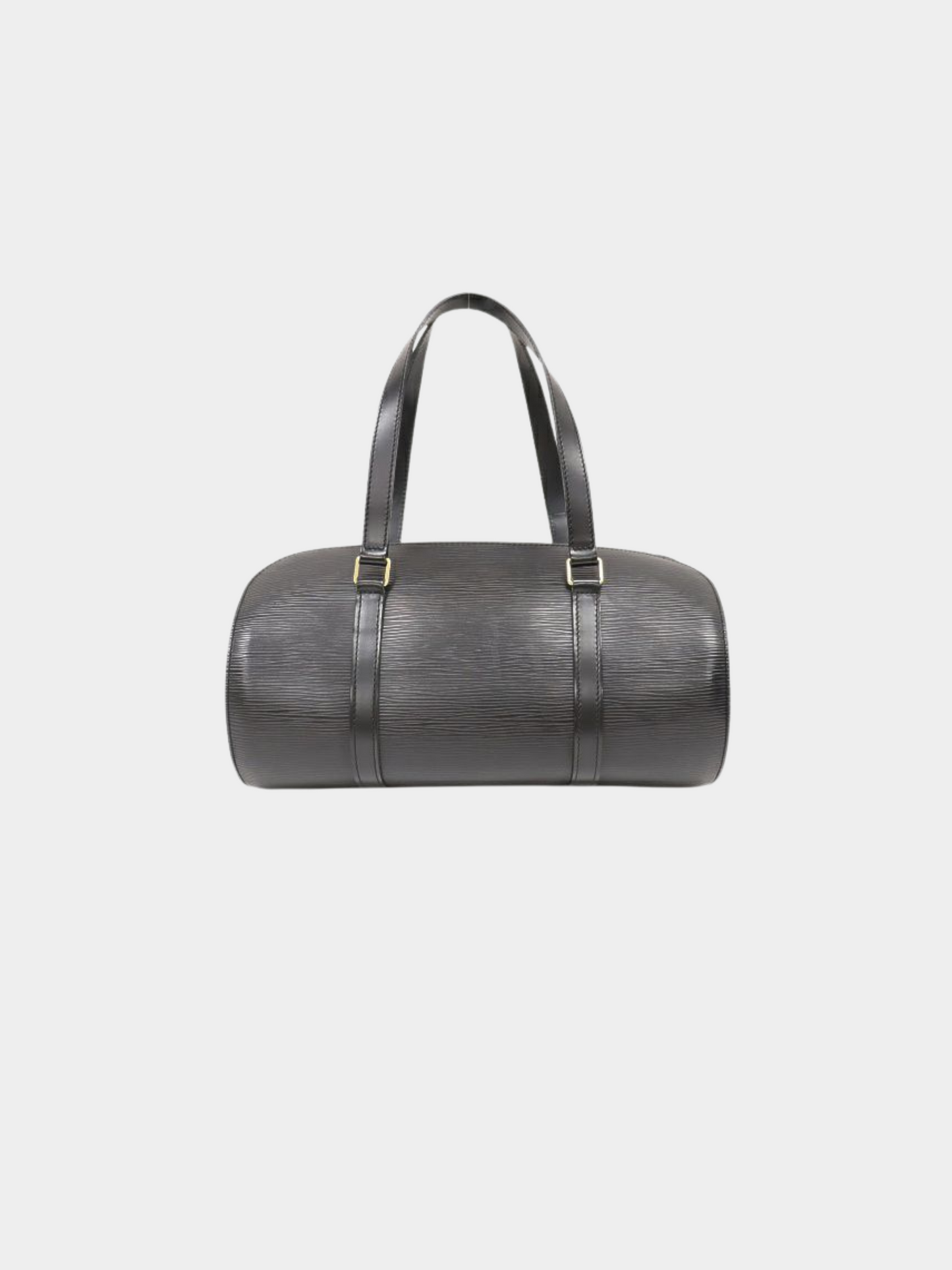 Louis Vuitton 2010s Black Epi Soufflot Bag