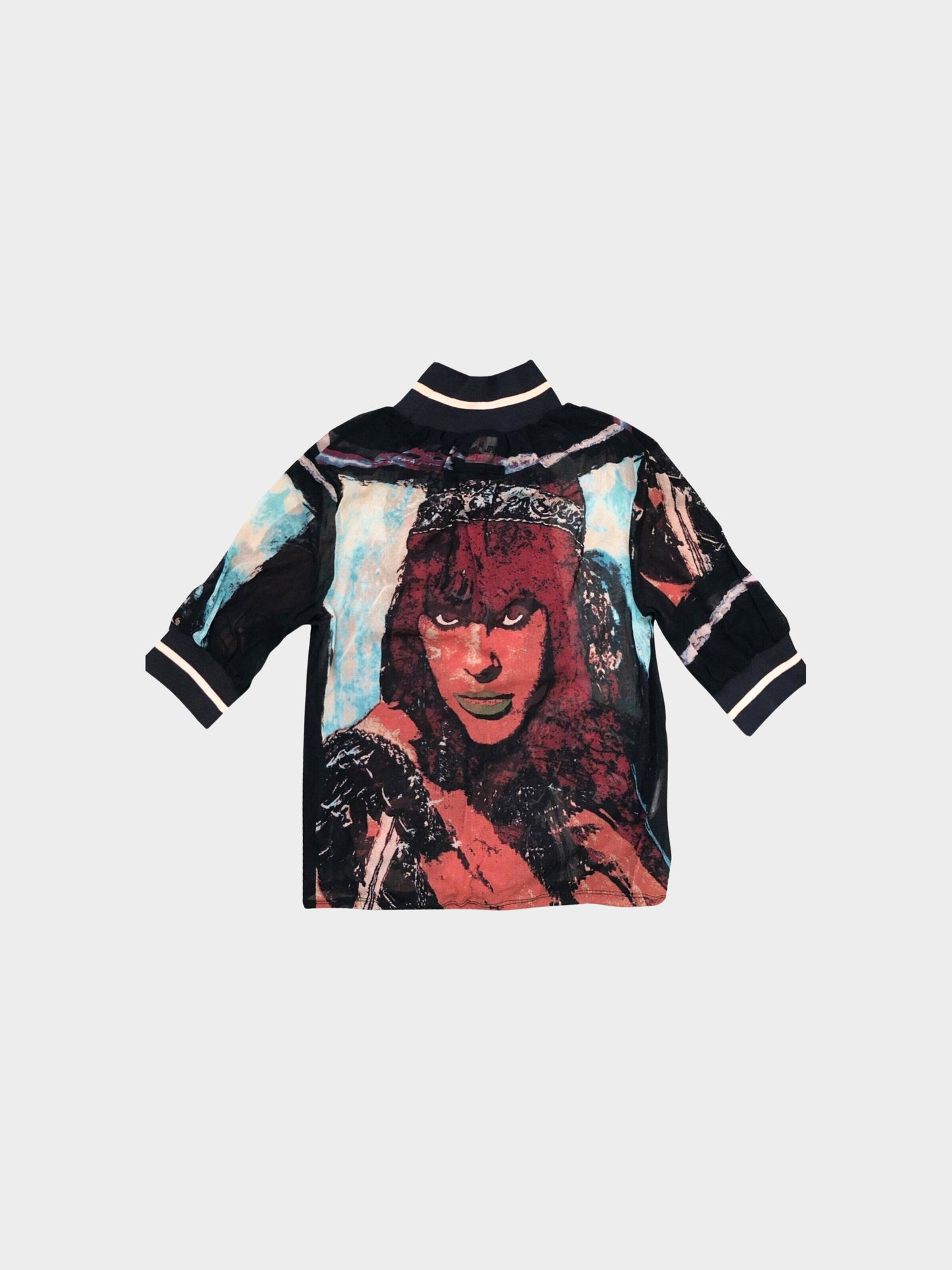 Jean Paul Gaultier AW 1997 Fifth Element Mesh Shirt