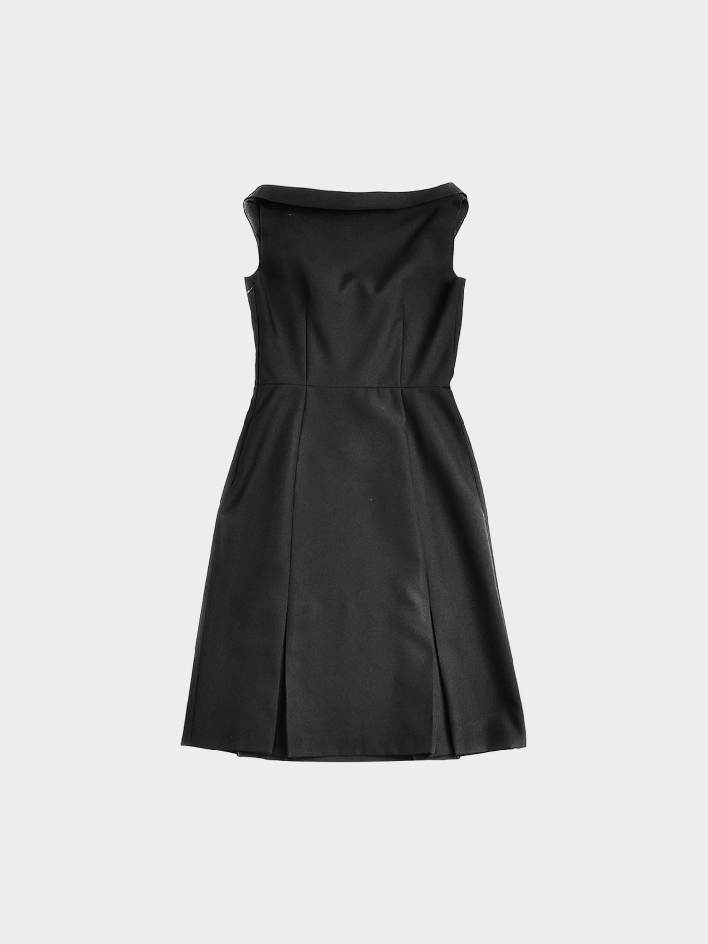 Miu Miu FW 2000 Black Runway Knot Dress