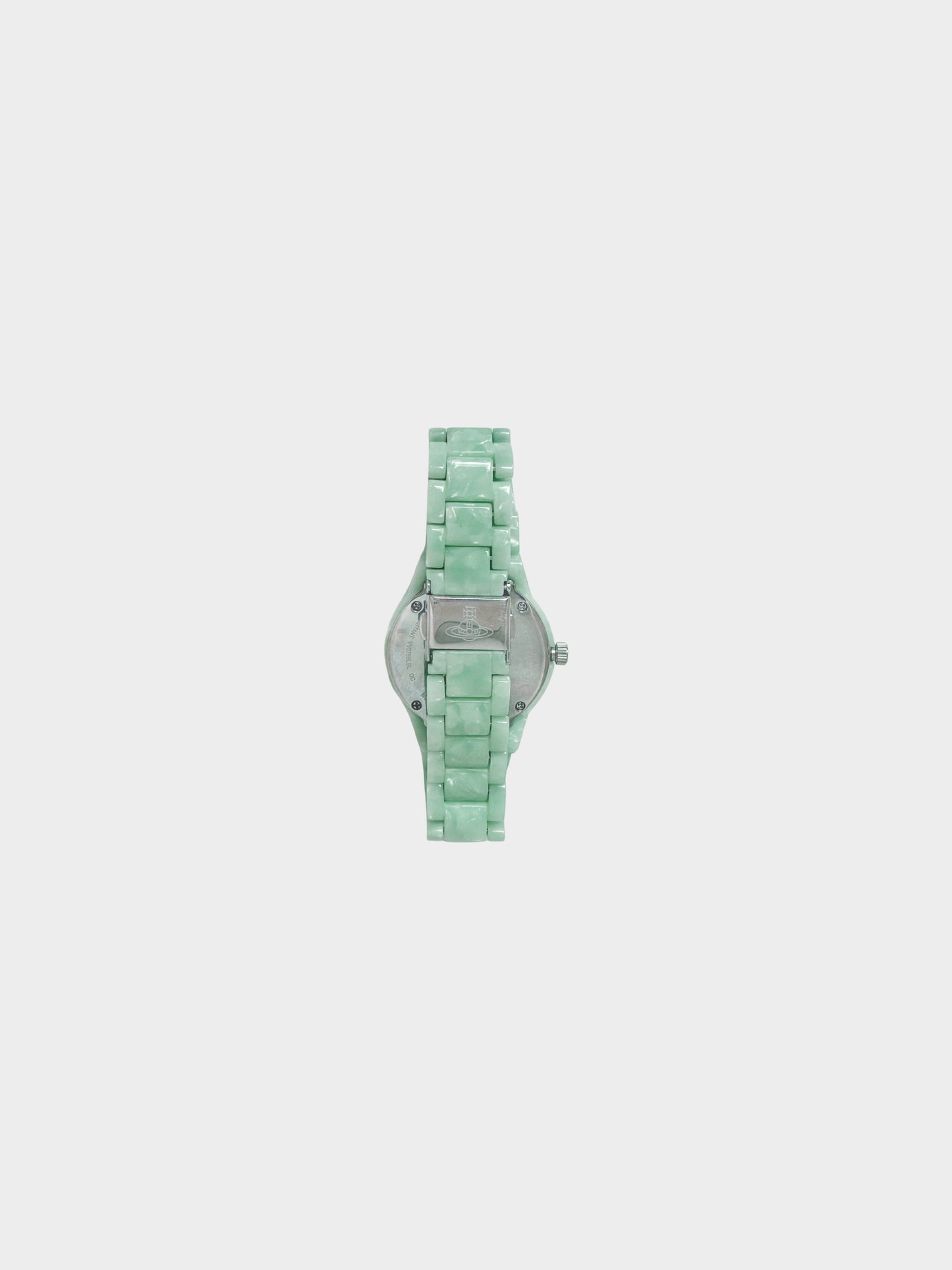 Vivienne Westwood 2000s Jade Green Orb Watch