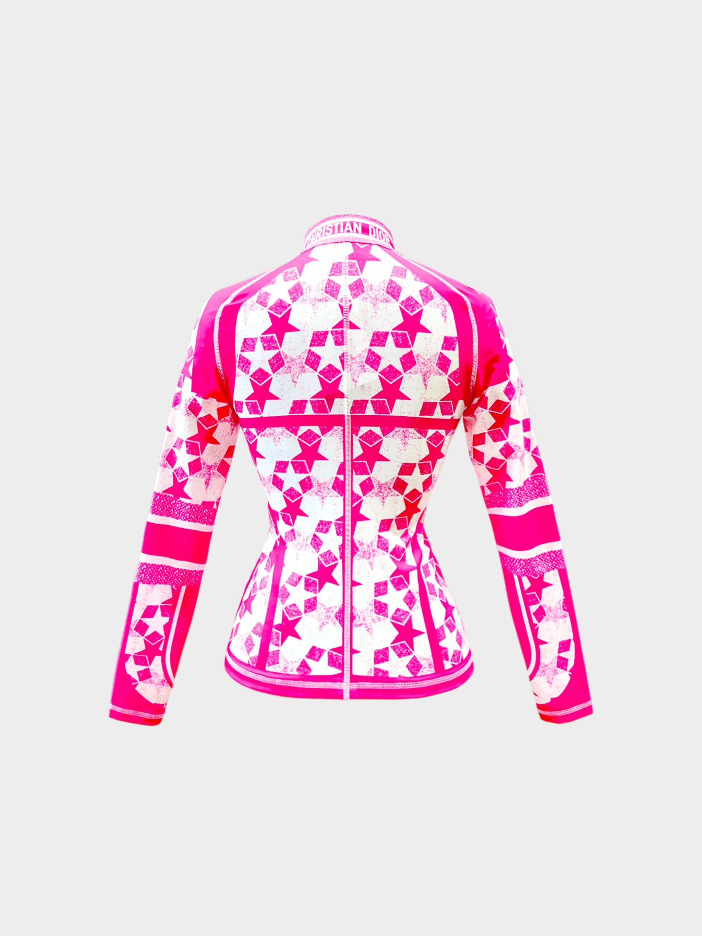 Christian Dior Cruise 2022 Hot Pink Zip Jacket