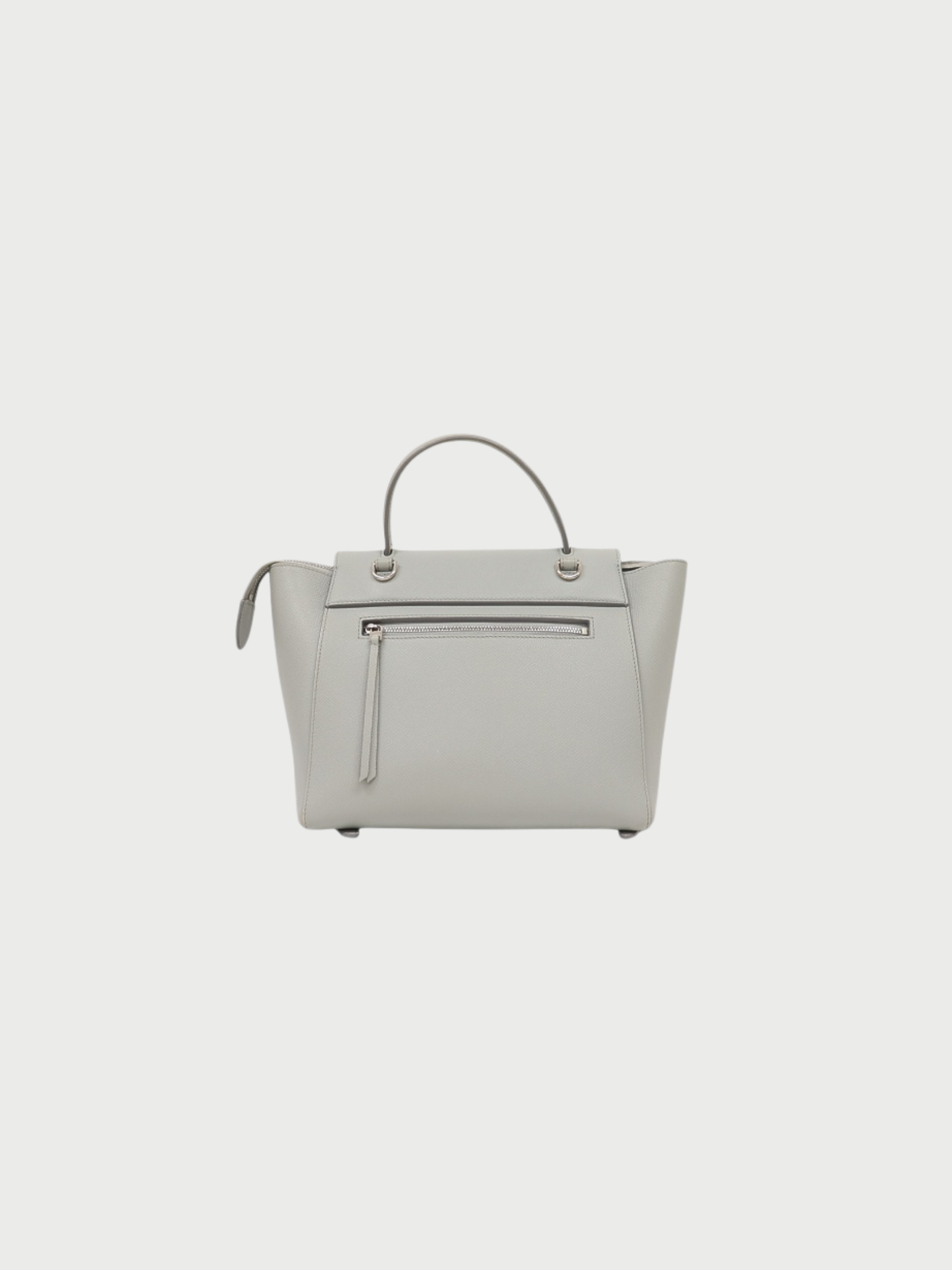 Celine 2010s Light Blue Leather Belt Bag Micro