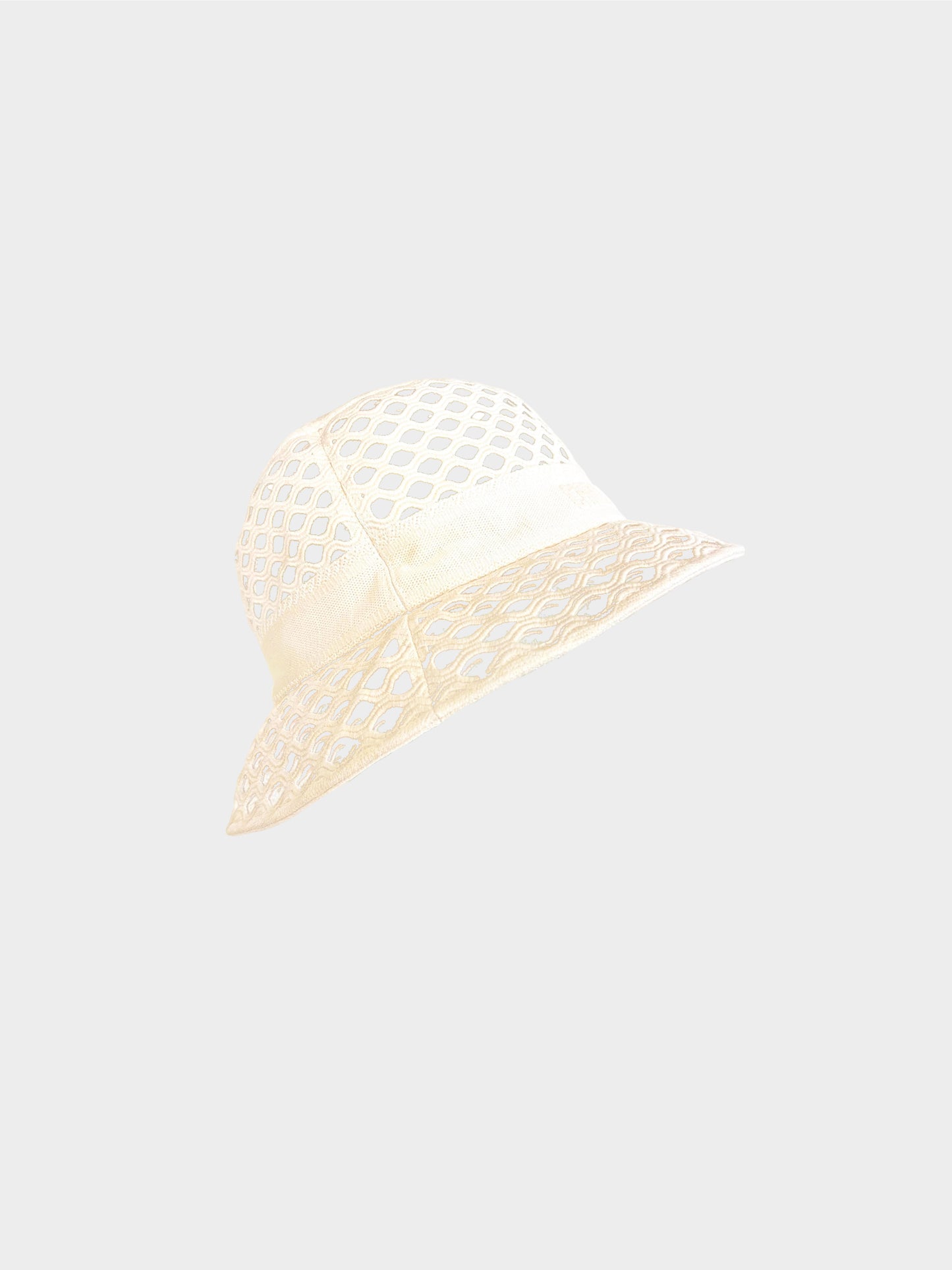 Christian Dior 2010s Embroidered Mesh Hat