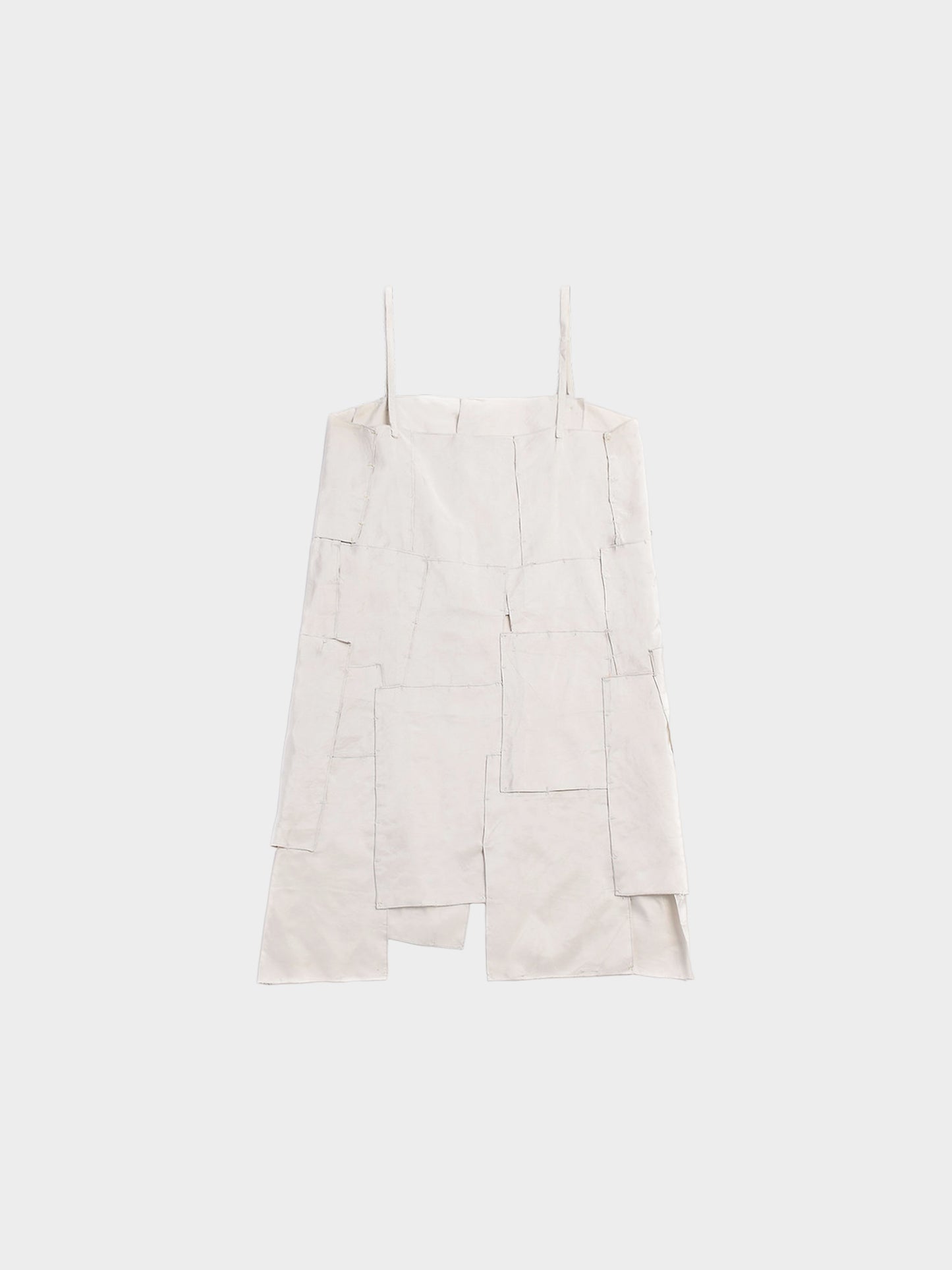 Prada FW 1998 Beige Patch Design Dress