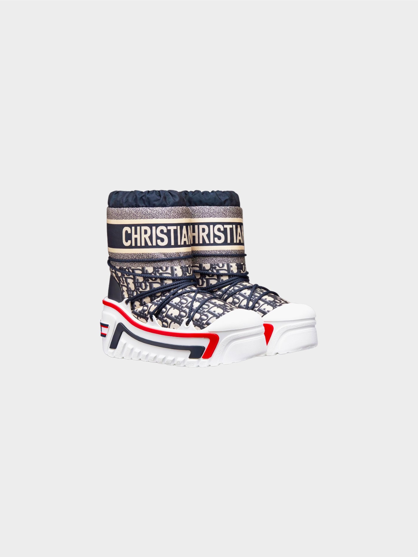 Christian Dior 2021 Oblique DiorAlps Snow Ankle Boots