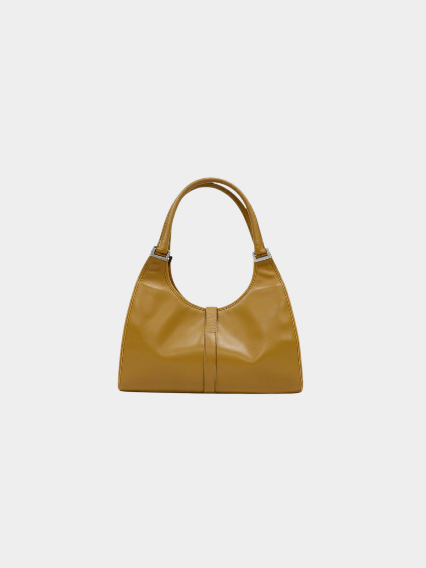 Gucci 1990s Beige Leather Jackie Handbag