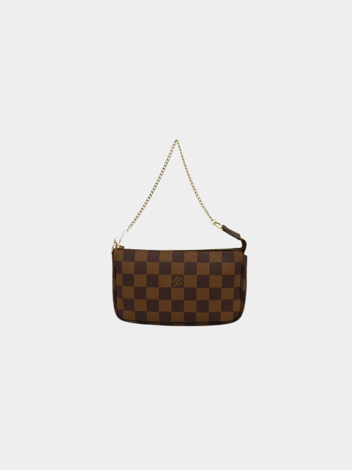 Louis Vuitton 2000s Brown Damier PVC Mini Pochette Accessoires