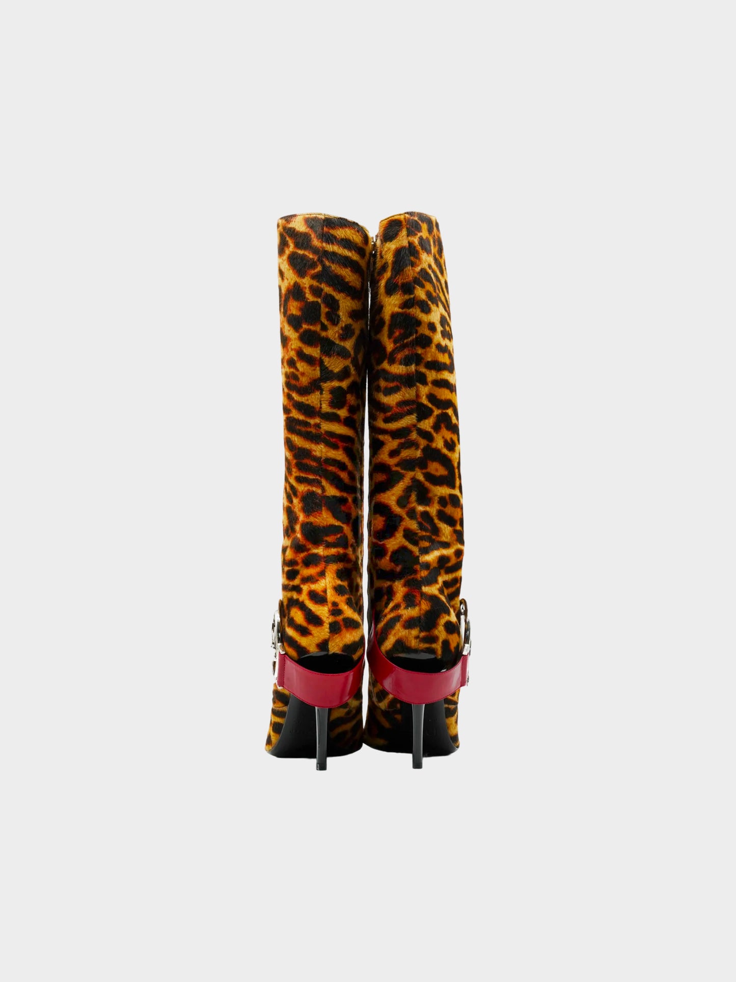 Christian Dior by John Galliano FW 2004 Leopard Boots