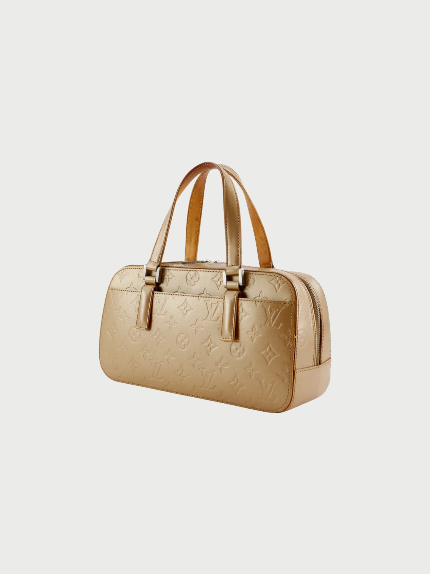 Louis Vuitton 2003 Ambre Gold Monogram Mat Shelton Handbag