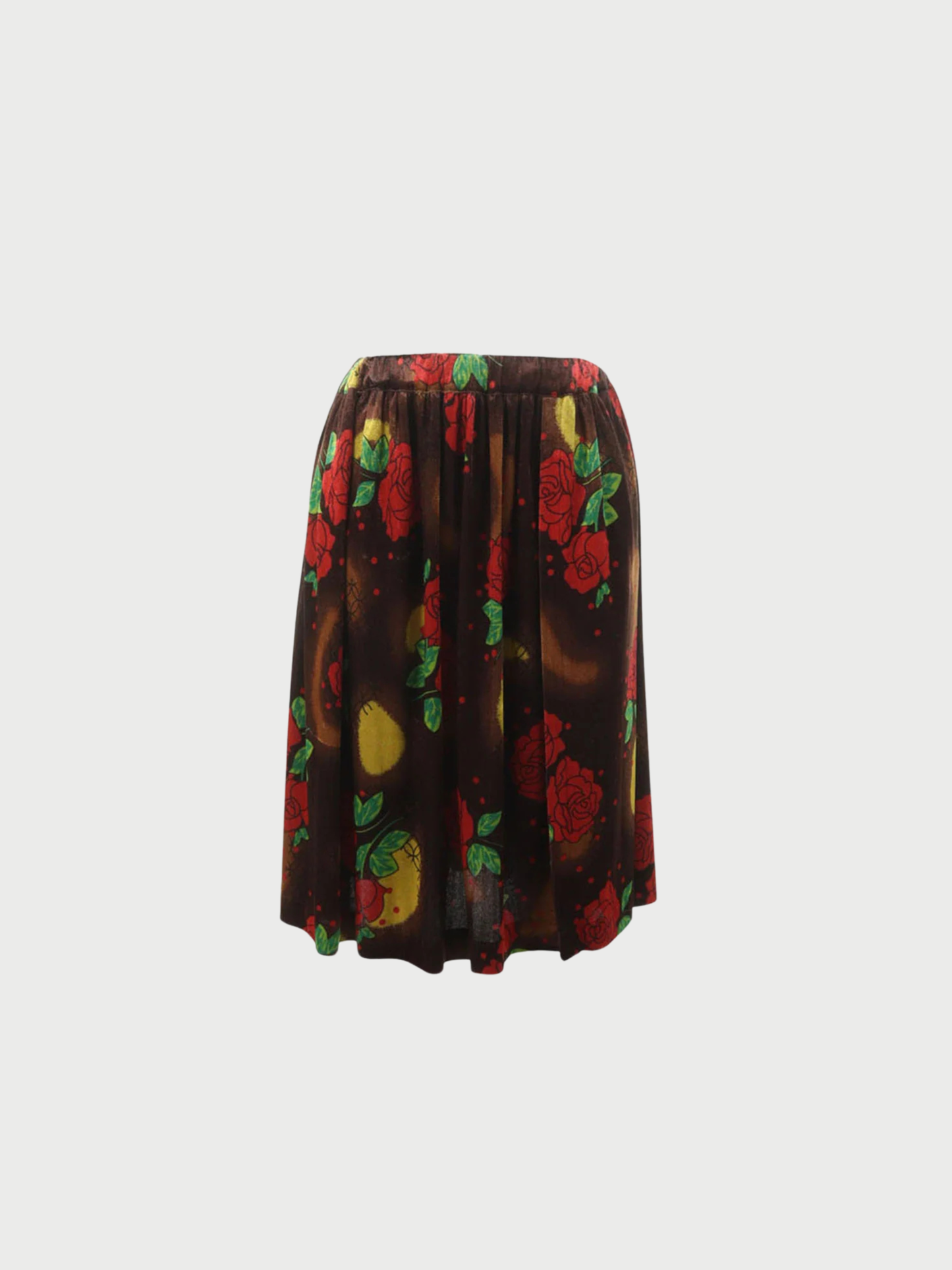 Comme des Garçons FW 2012 Multicolor Rayon Polyester Skirt