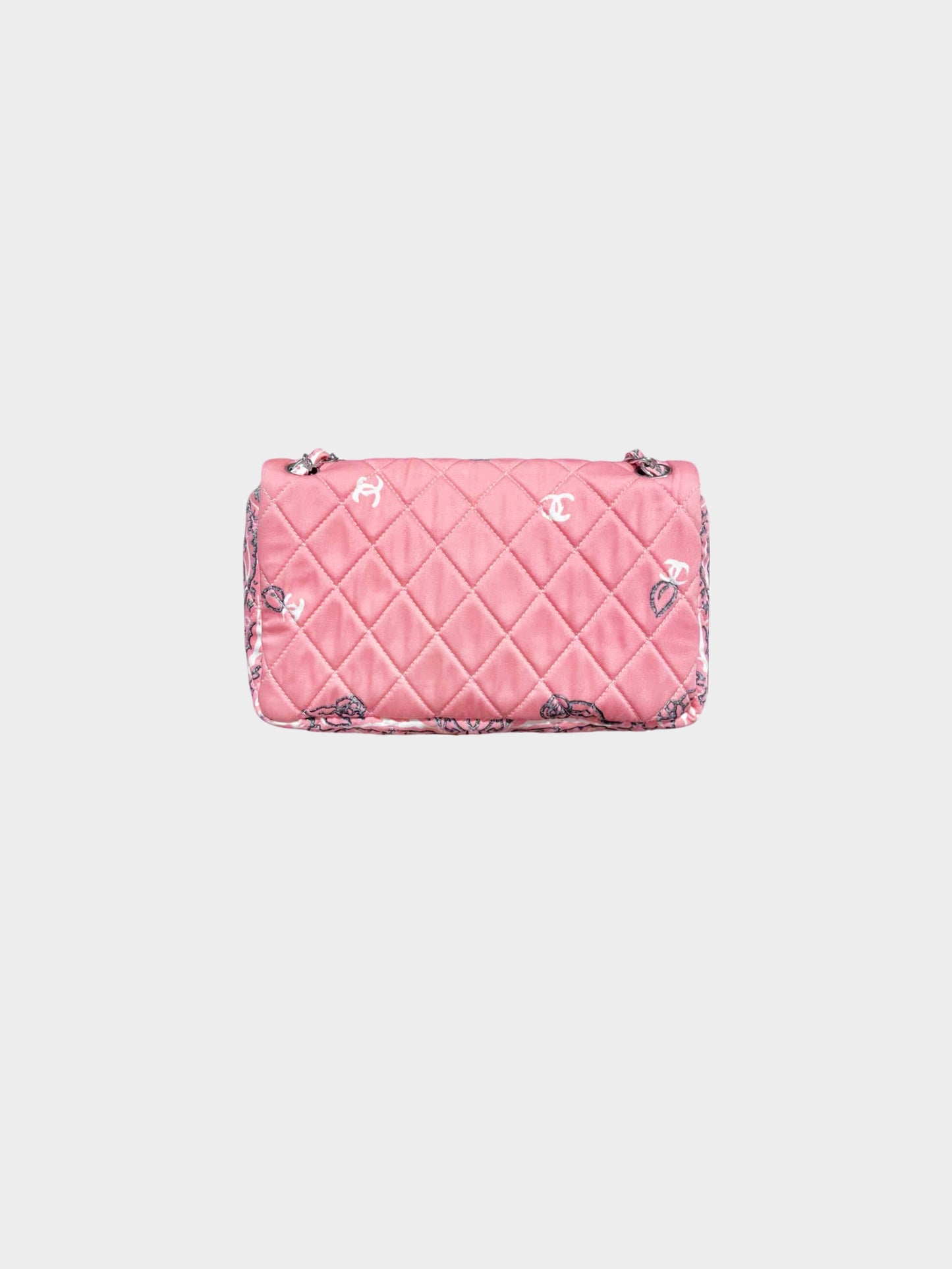 Chanel 2013 Pink Bandana Rare Flap