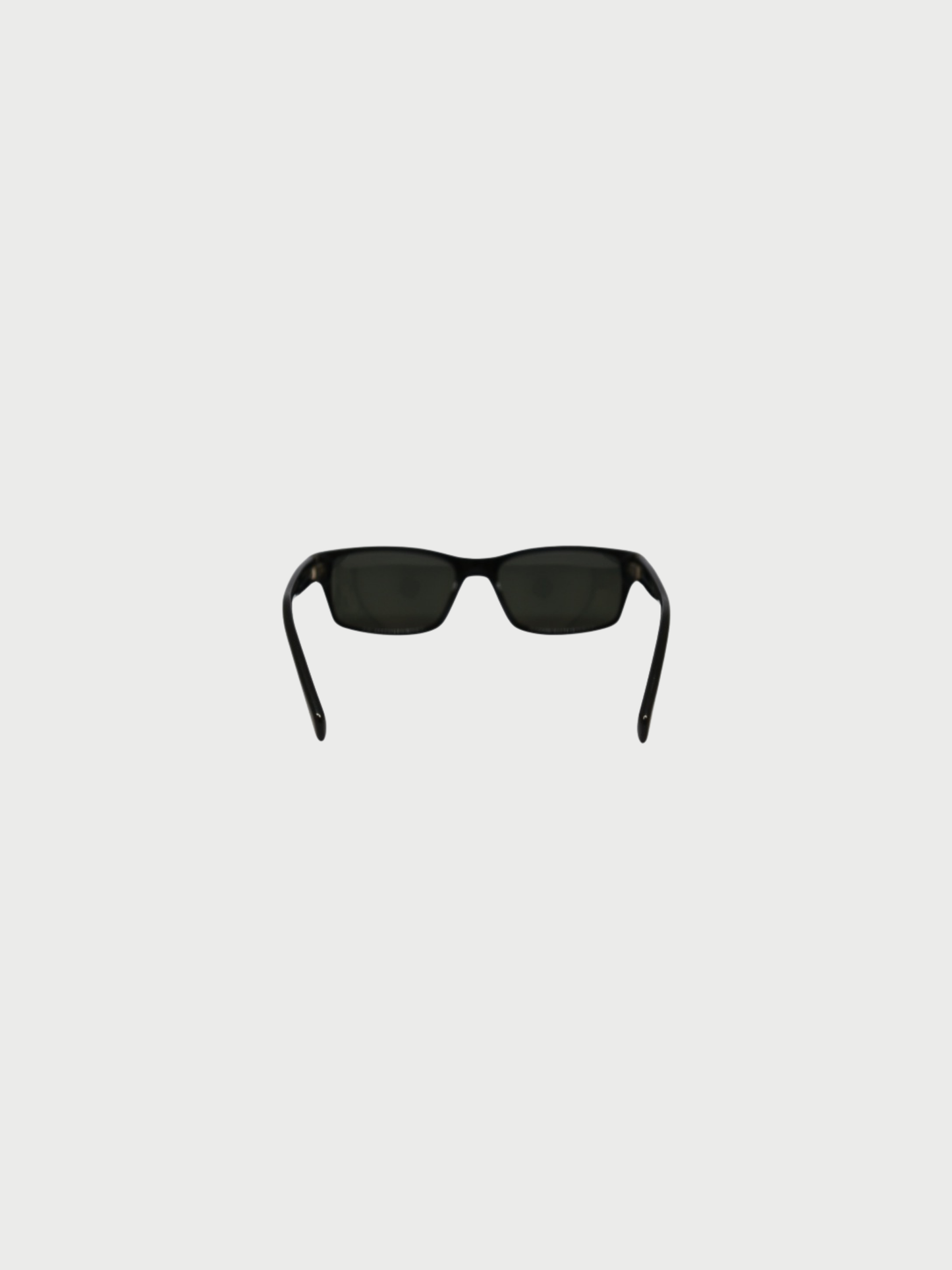 Prada 2000s Black Plastic Sunglasses