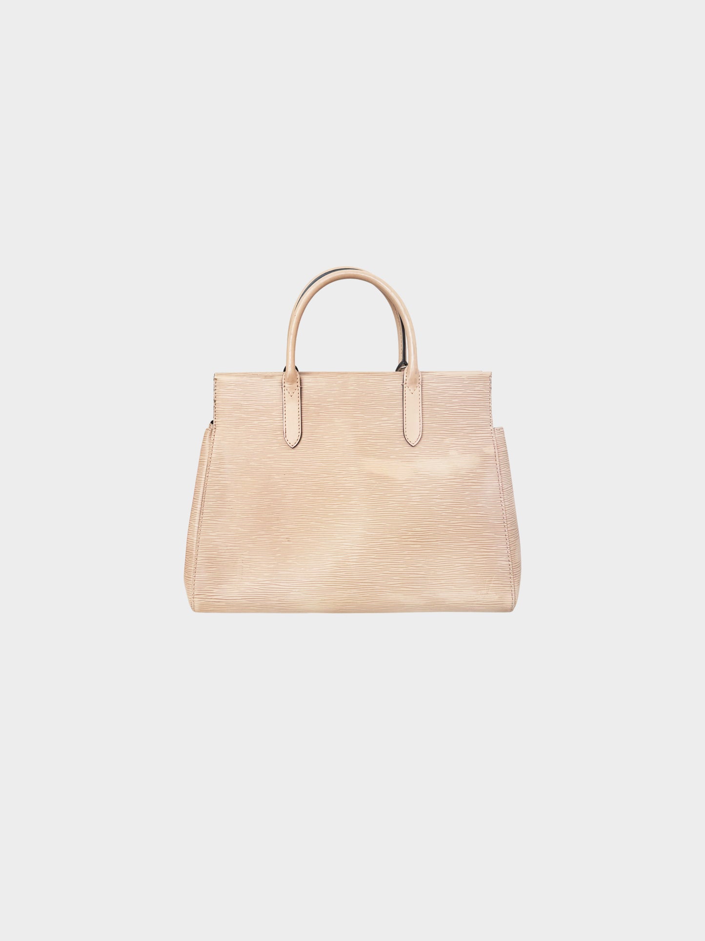 Louis Vuitton 2010s Beige Epi Marly MM 2-way Handbag