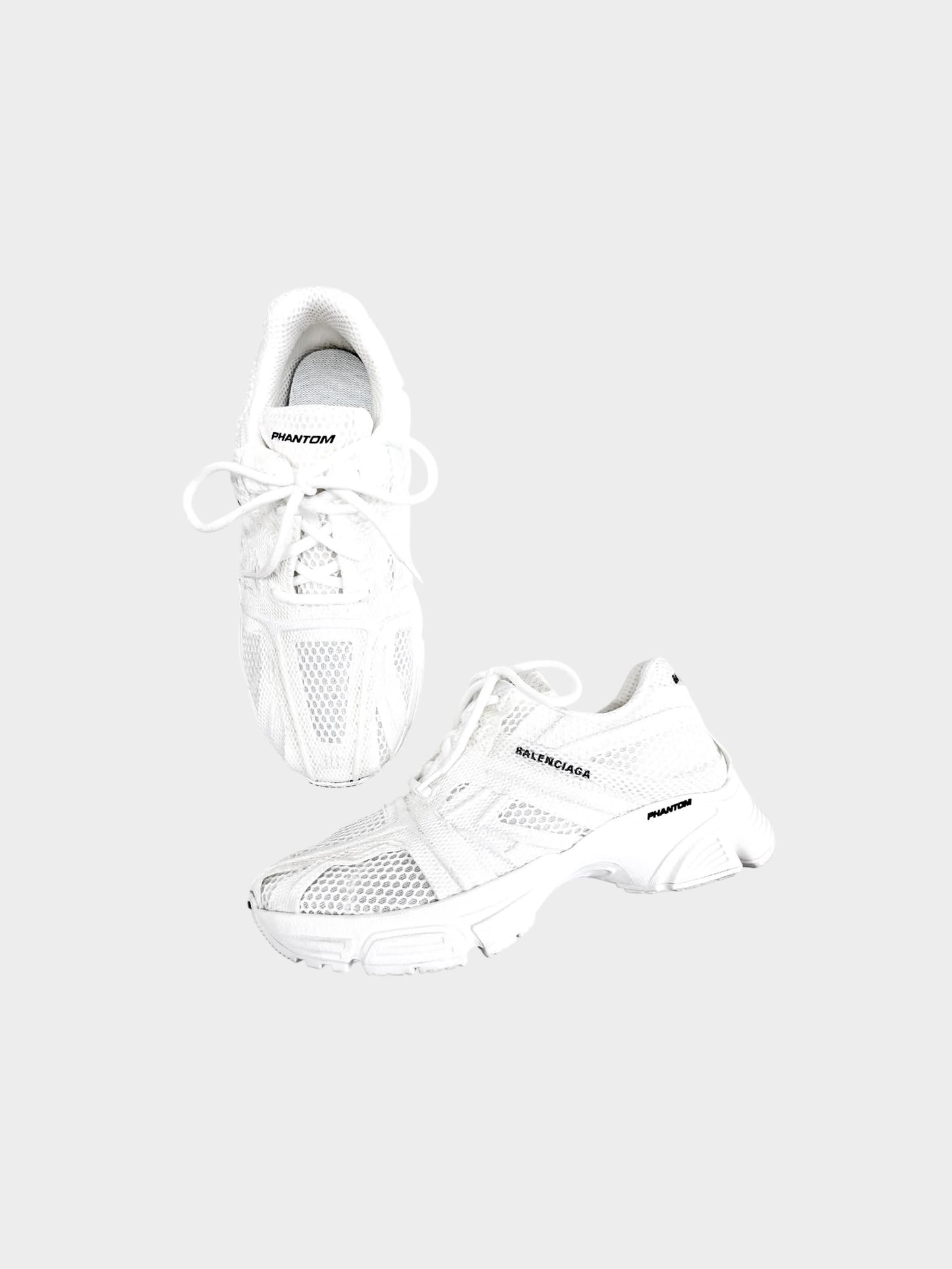 Balenciaga 2022 White Phantom Sneakers