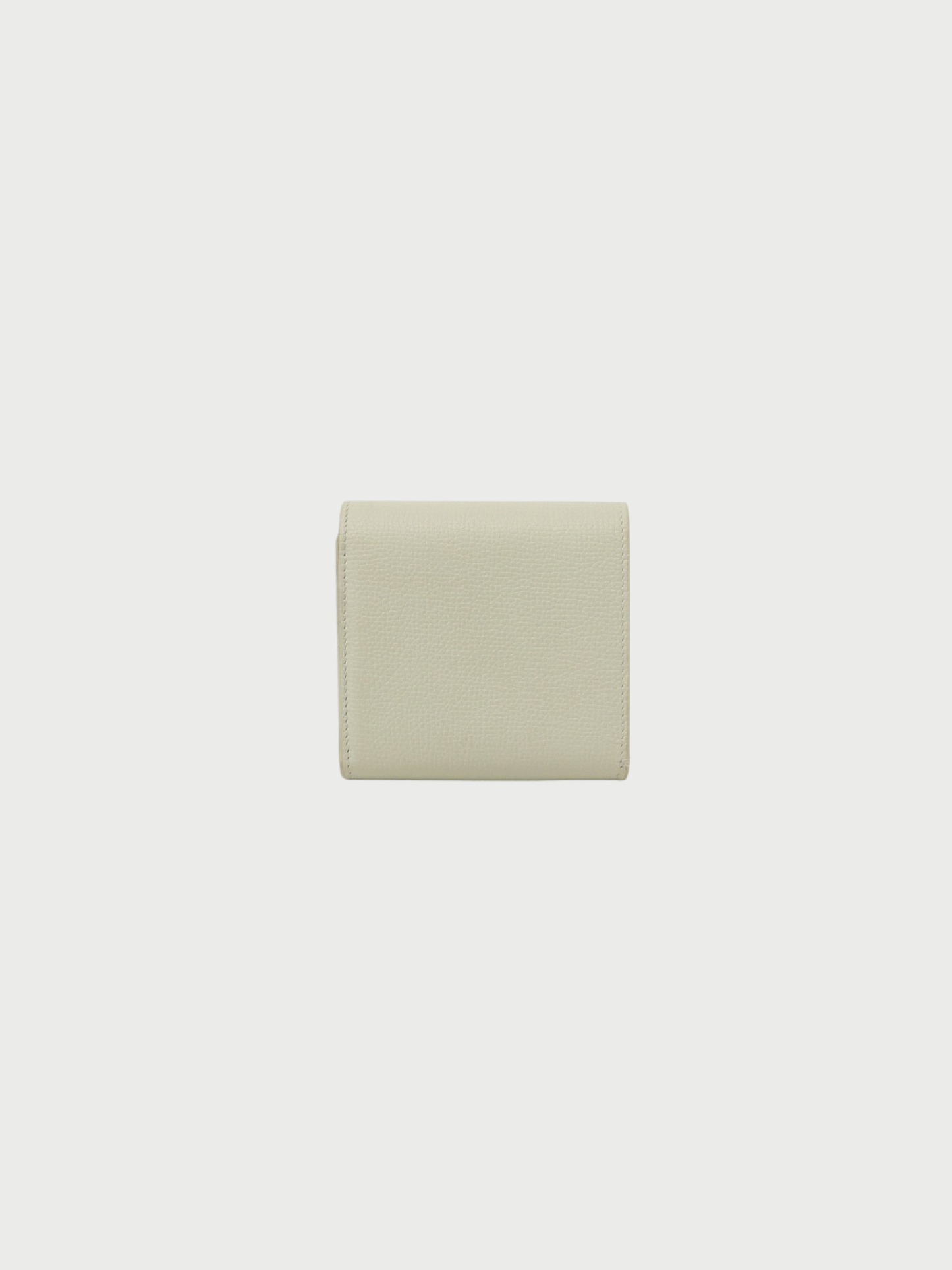 Loewe 2000s Mint Green Anagram Leather Wallet