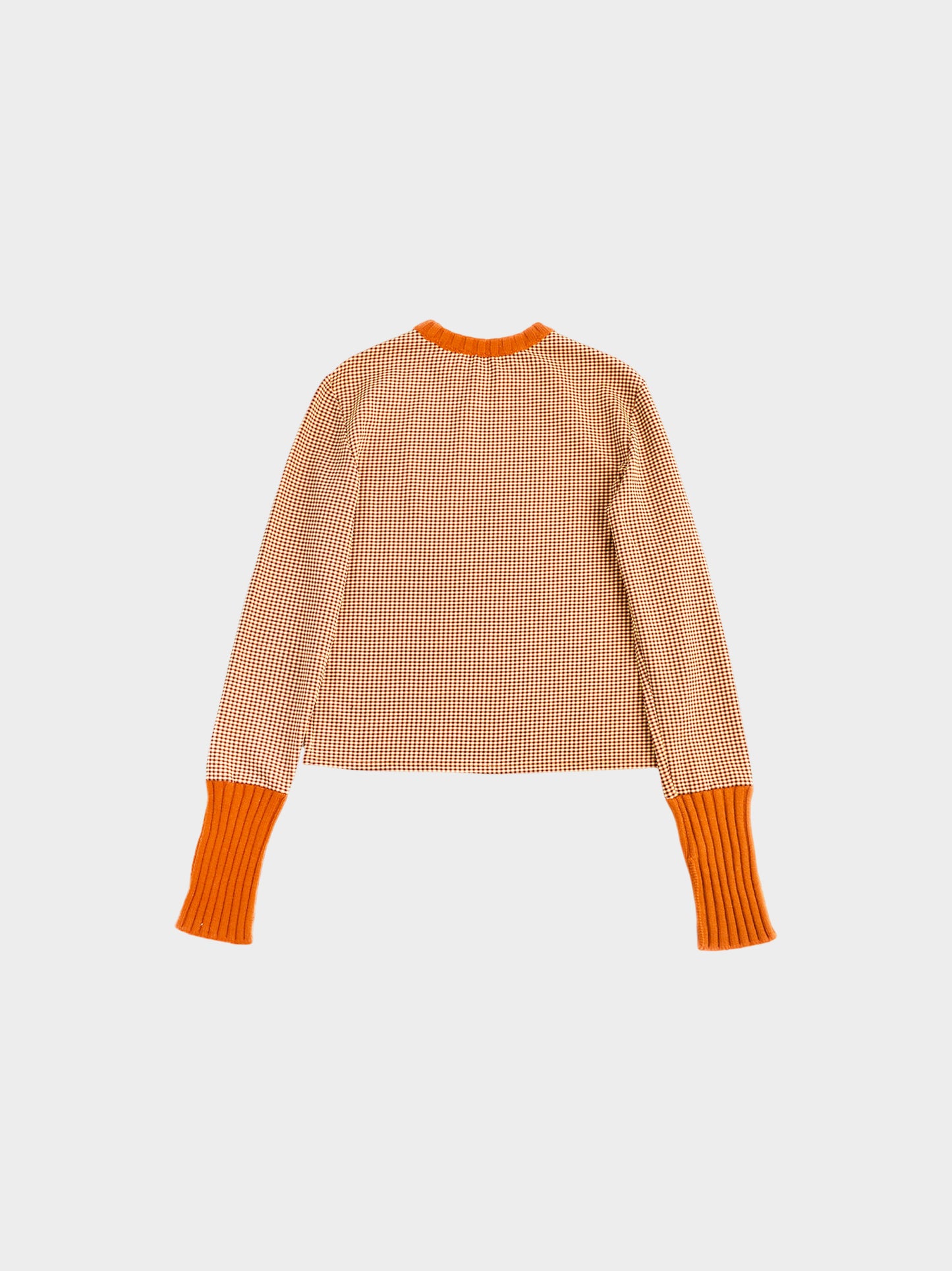 Miu Miu FW 1999 Orange Sweater
