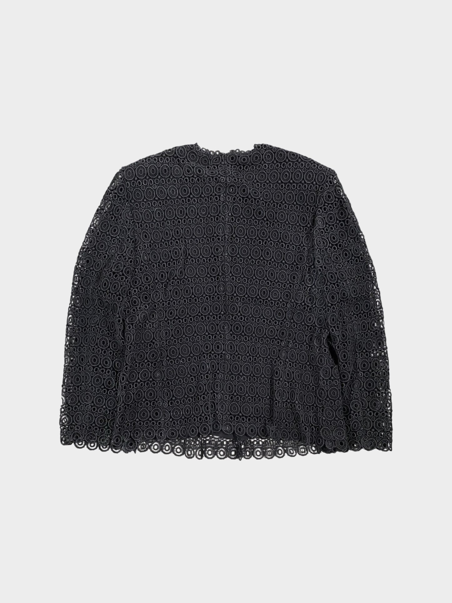 Comme des Garçons 1990s Rare Archival Black Lace Jacket