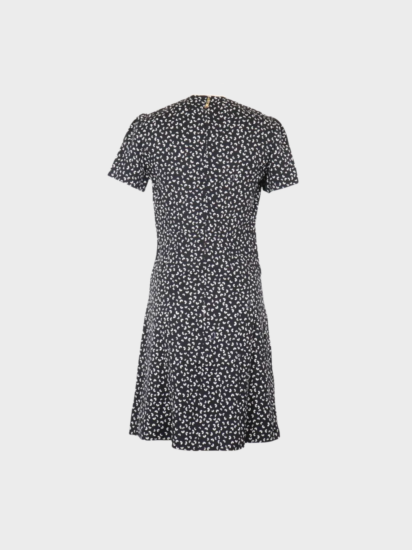 Louis Vuitton 2010s Black Silk Midi Dress and Sandals Set