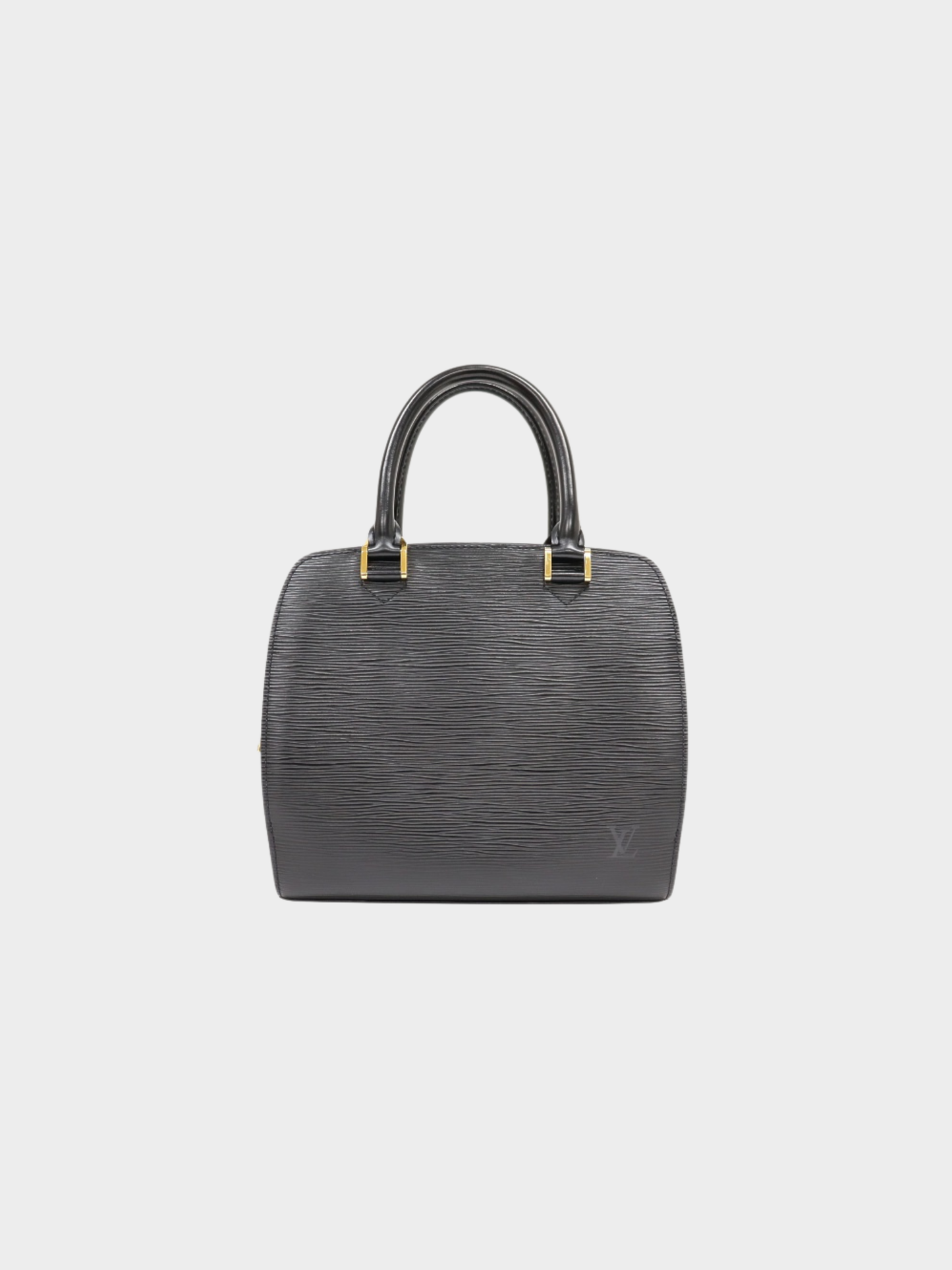 Louis Vuitton 2004 Noir Epi Leather Pont-Neuf Handbag