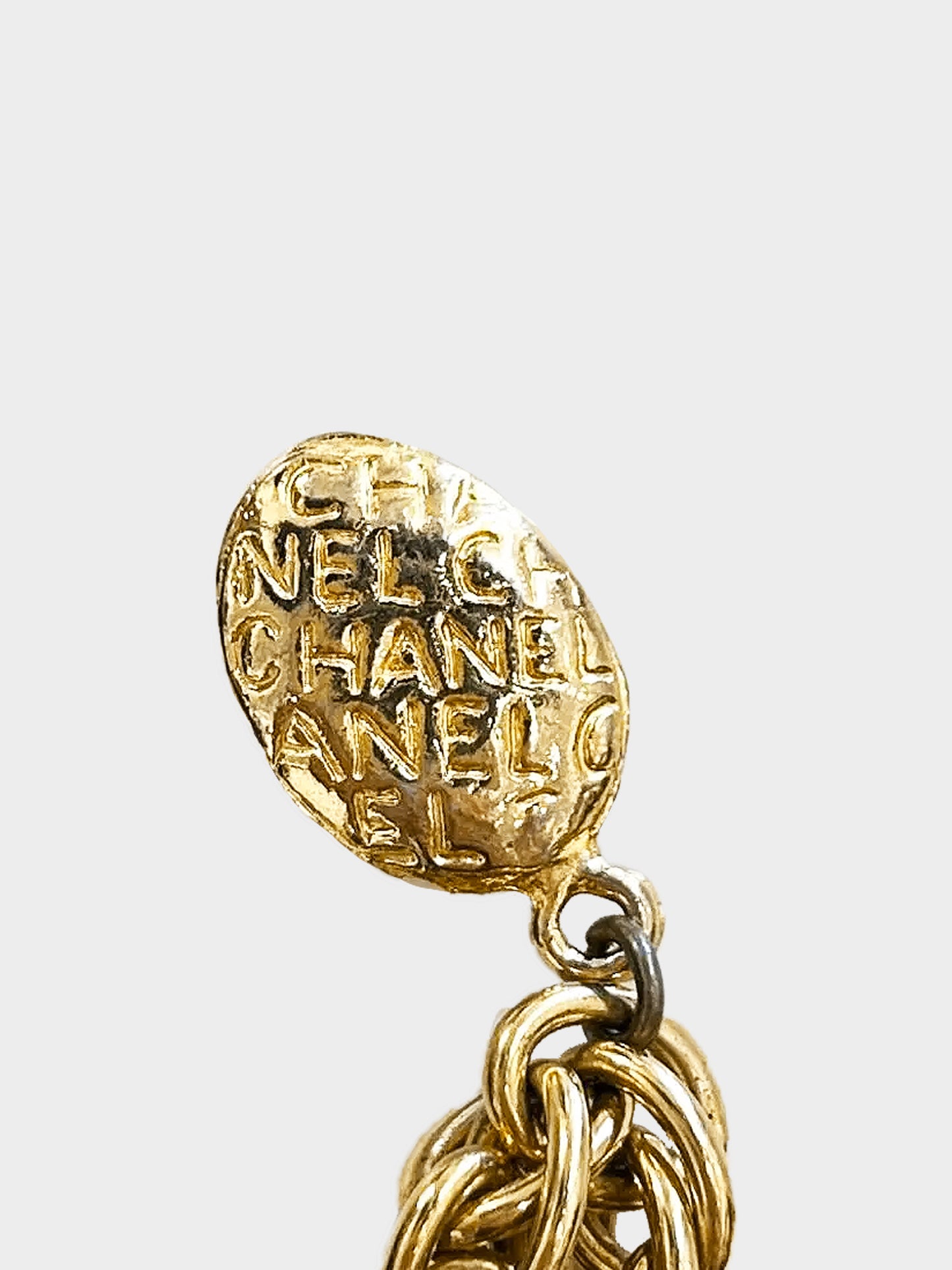 Chanel 1980s Gold Chains and Charms Bracelet