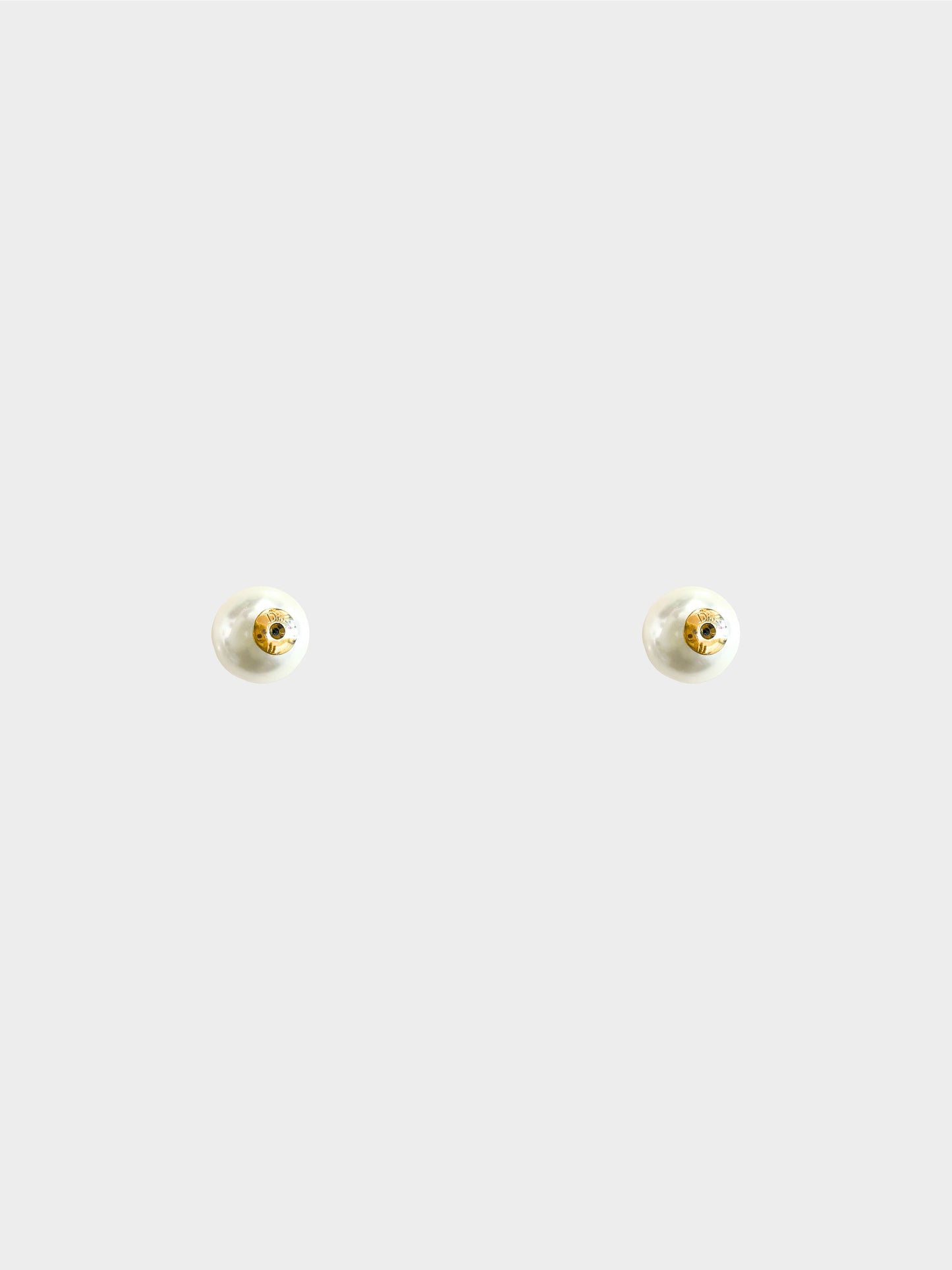 Christian Dior 2010s Tribales Faux Pearl Earrings