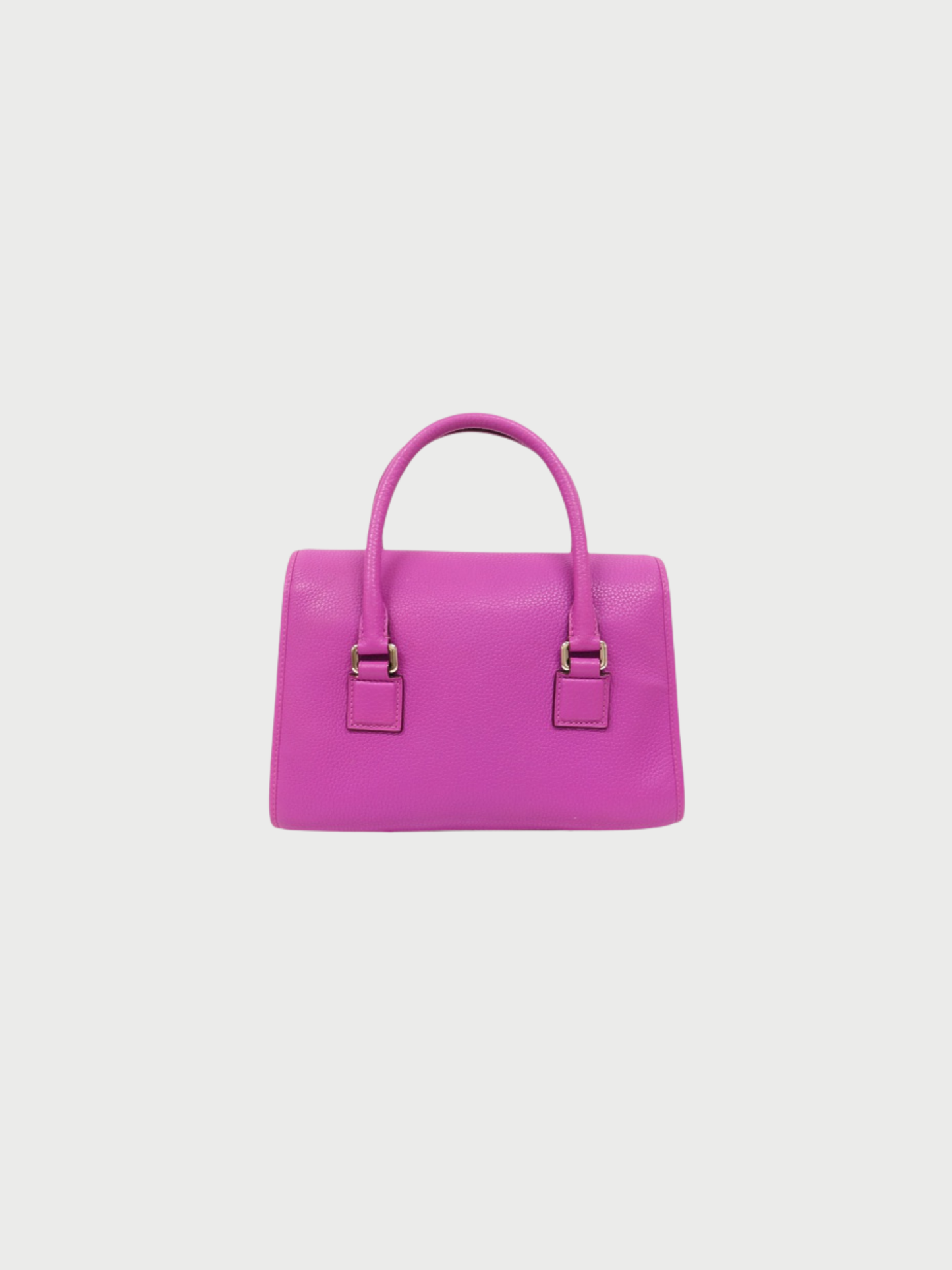 Loewe 2010s Purple Leather Alamo 28 Bag