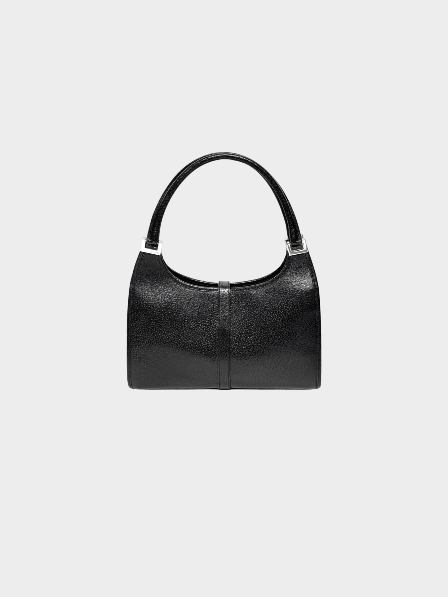 Gucci 2000s Vintage Black Leather Jackie Bag