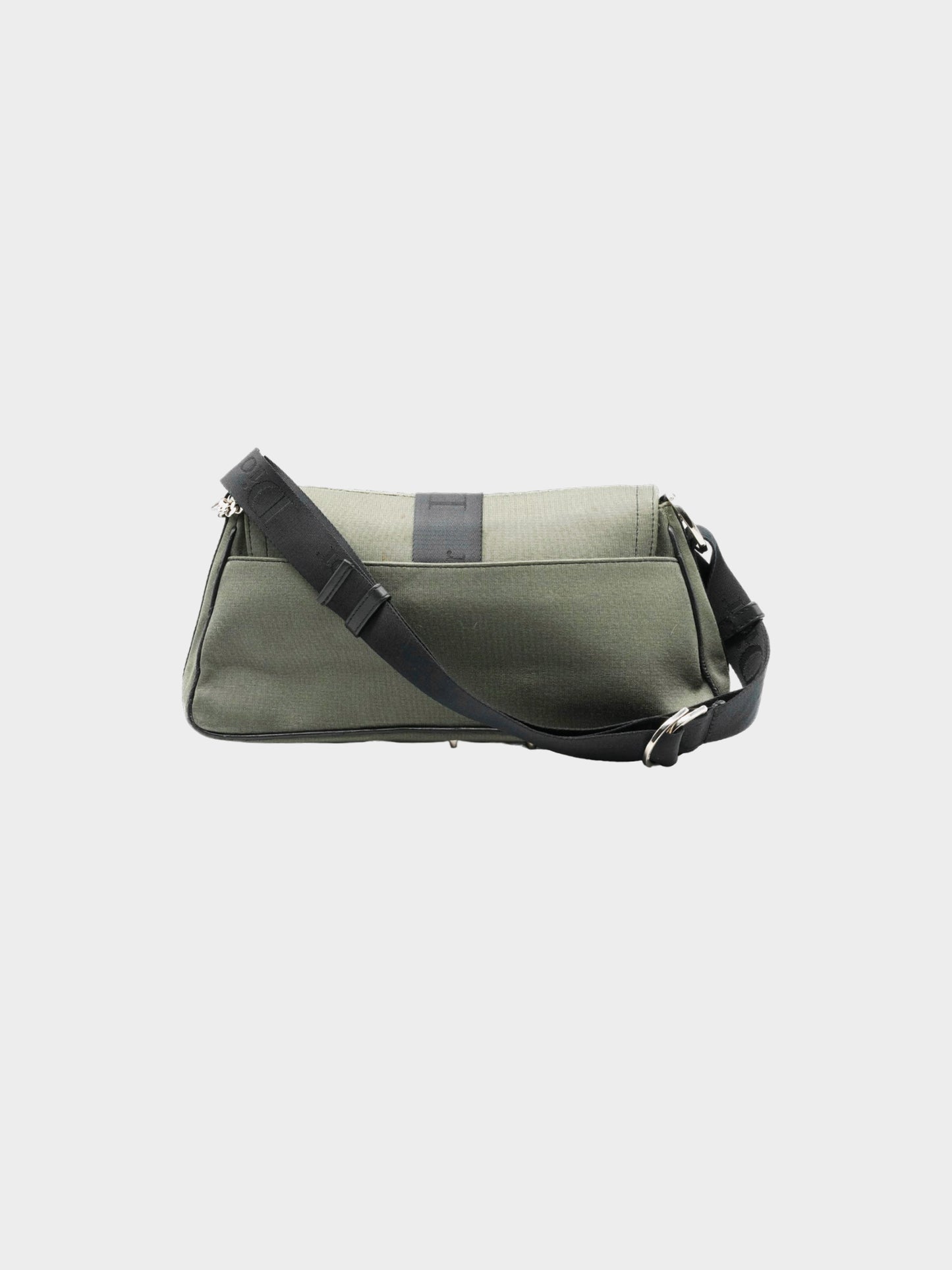 Christian Dior by John Galliano SS 2003 Olive Jersey Hardcore Bag