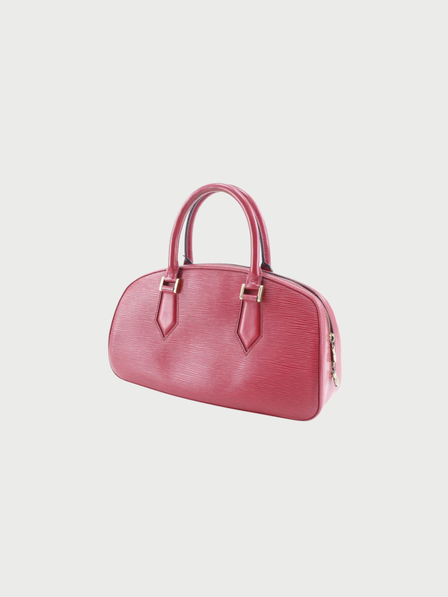 Louis Vuitton 1990s Castilian Red Epi Leather Jasmin Handbag