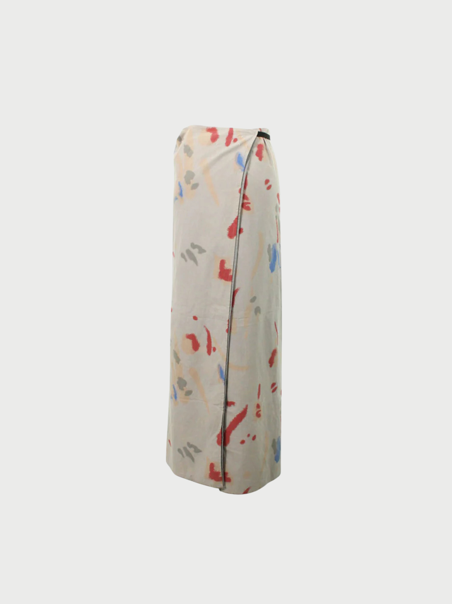 Maison Martin Margiela AW 1999 Gray Multicolor Cotton Trousers